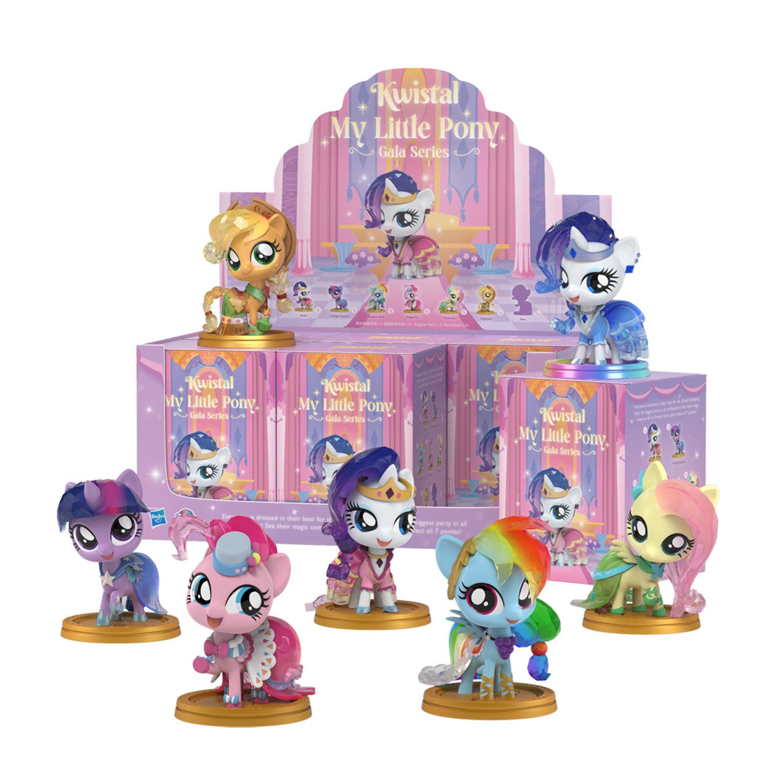 Mighty Jaxx Sammelfigur Mighty Jaxx Kwistal Fwenz My Little Pony Serie3 Gala Edition
