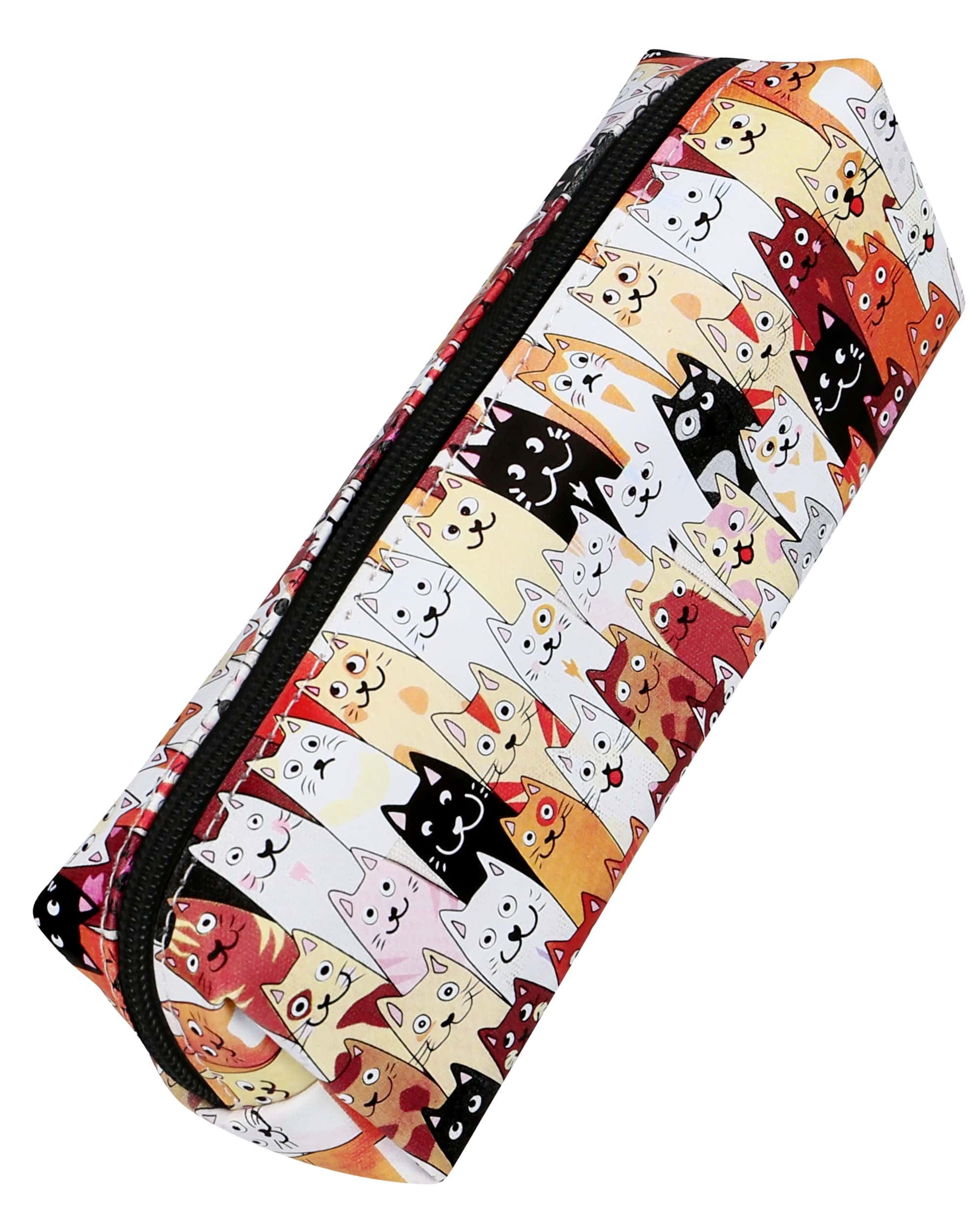 Online Pen Federmäppchen Schlampermäppchen, (für die Schule), große Federtasche für Stifte, Schlamperetui Kinder, Teenager