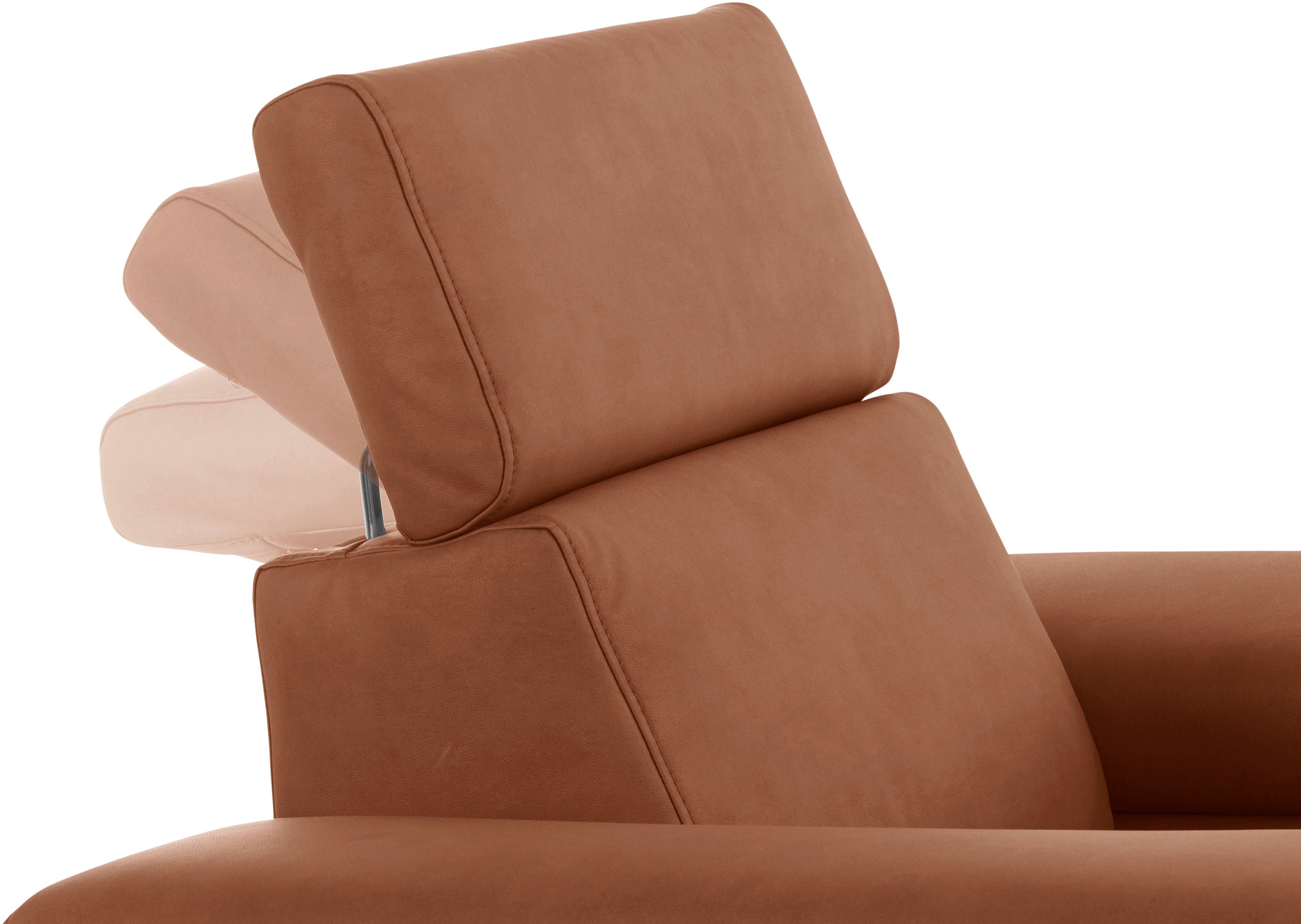 Luxus, mit Places of Sessel Trapino Lederoptik in wahlweise Rückenverstellung, Luxus-Microfaser Style