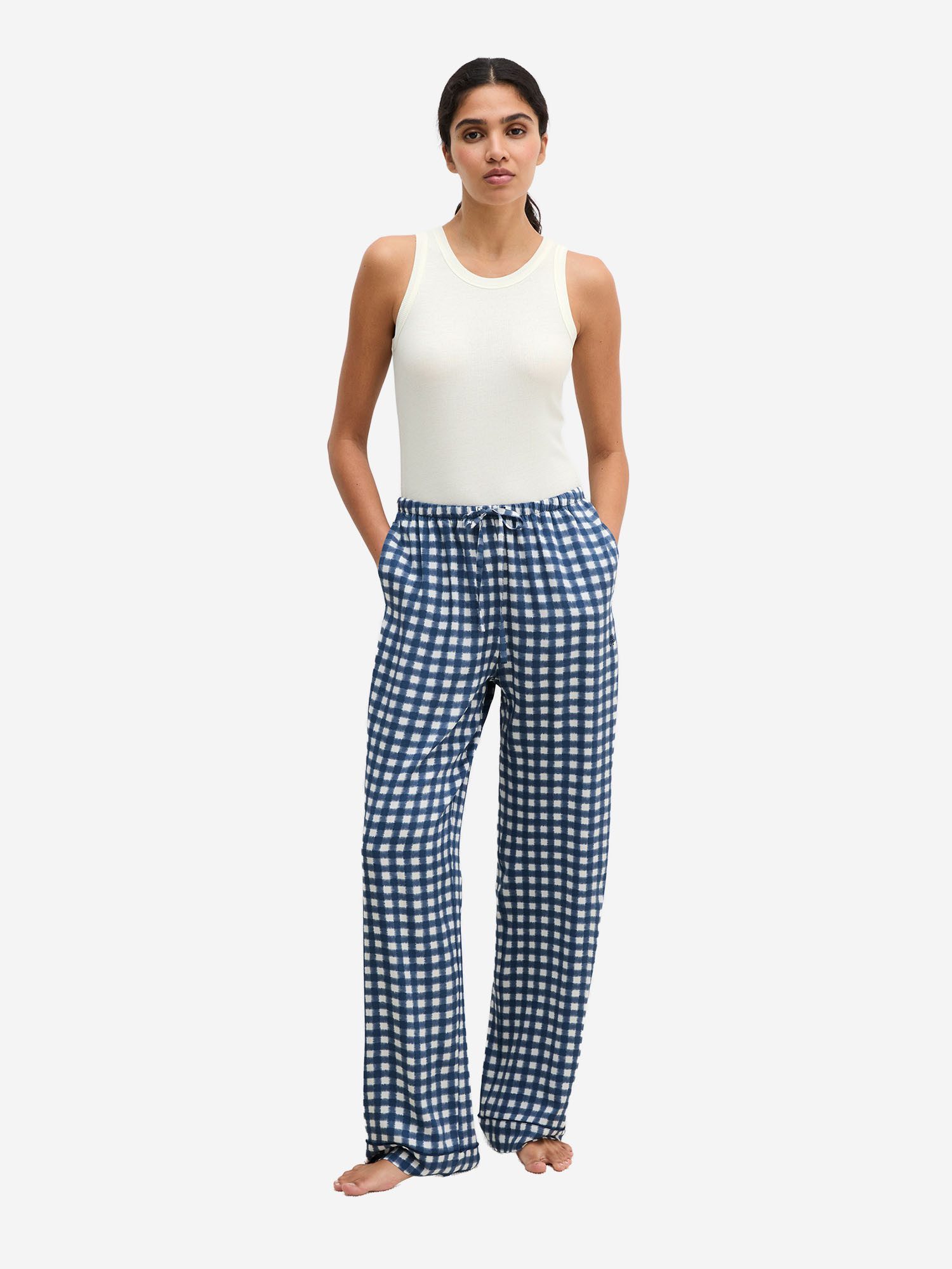 Marc O'Polo Pyjamahose Mix N Match Schlafhose, Nacht Hose, Loungehose