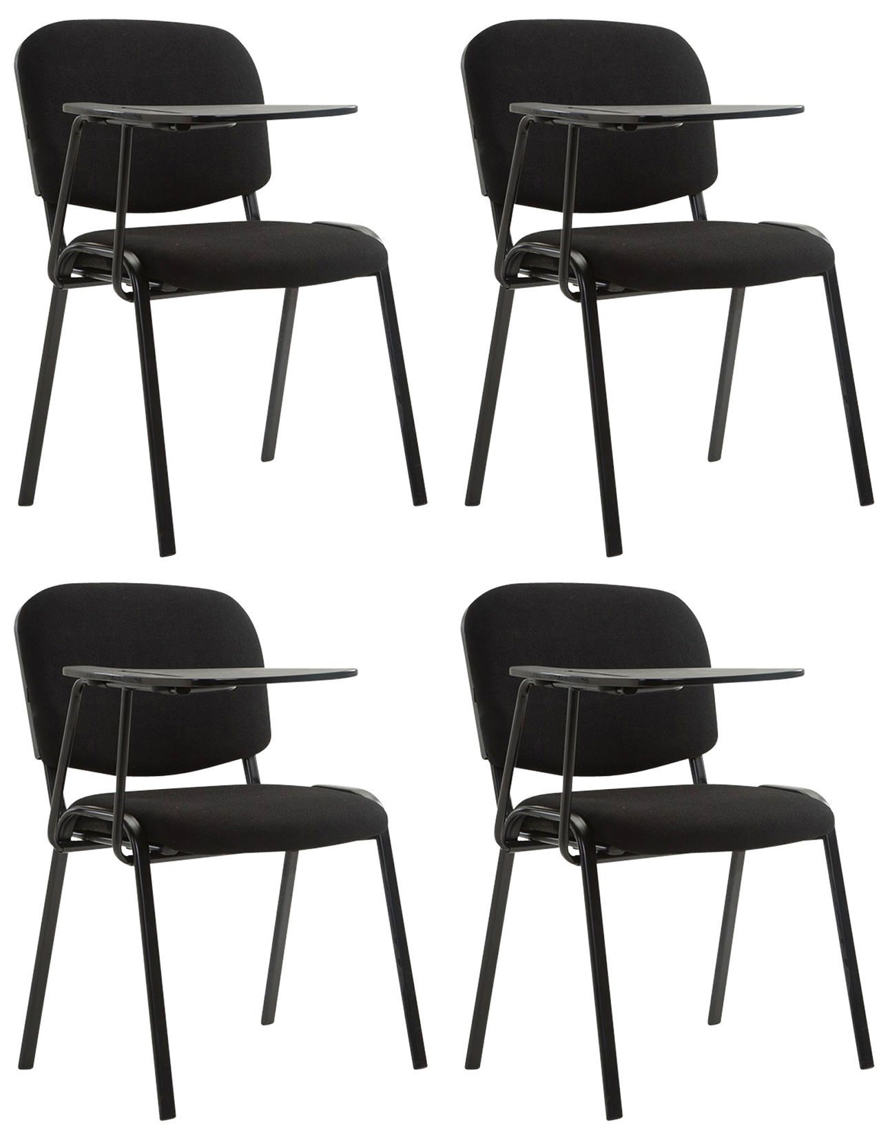 CLP Besucherstuhl Ken Stoff (4er Set), günstig online kaufen