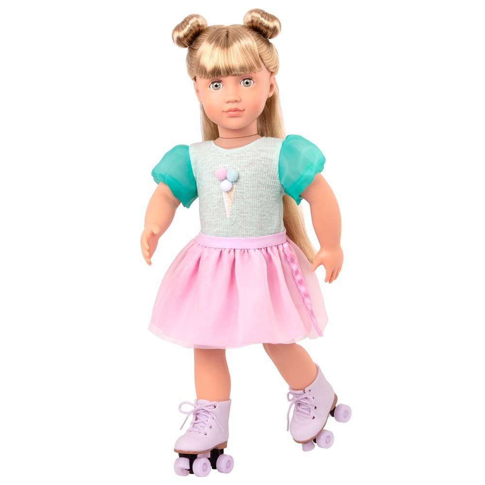 Our Generation Puppenkleidung Eis-Prinzessin auf Rollschuhen für 46 cm Puppen