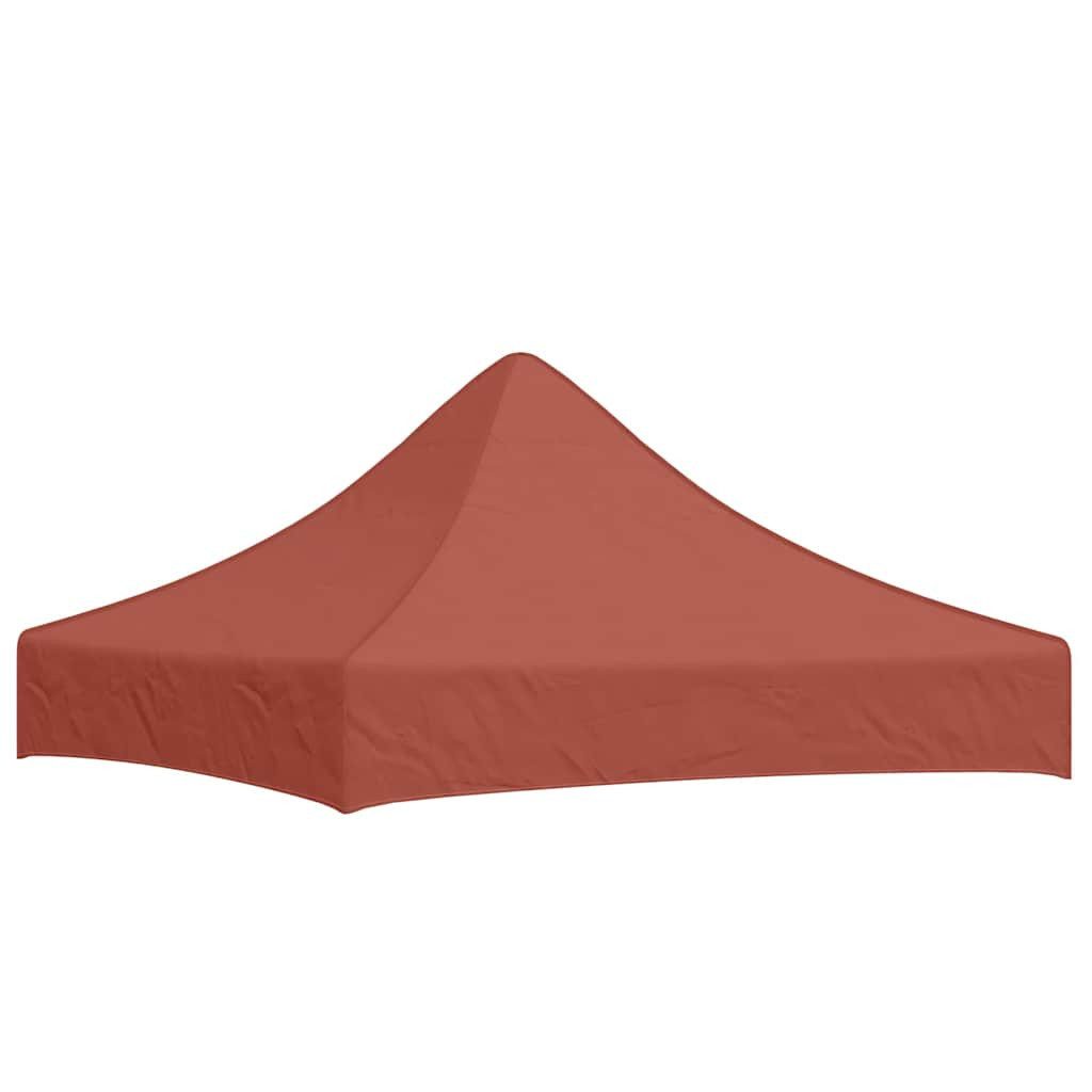 vidaXL Pavillon-Ersatzdach Partyzelt-Dach 2x2 m Terracotta-Rot günstig online kaufen