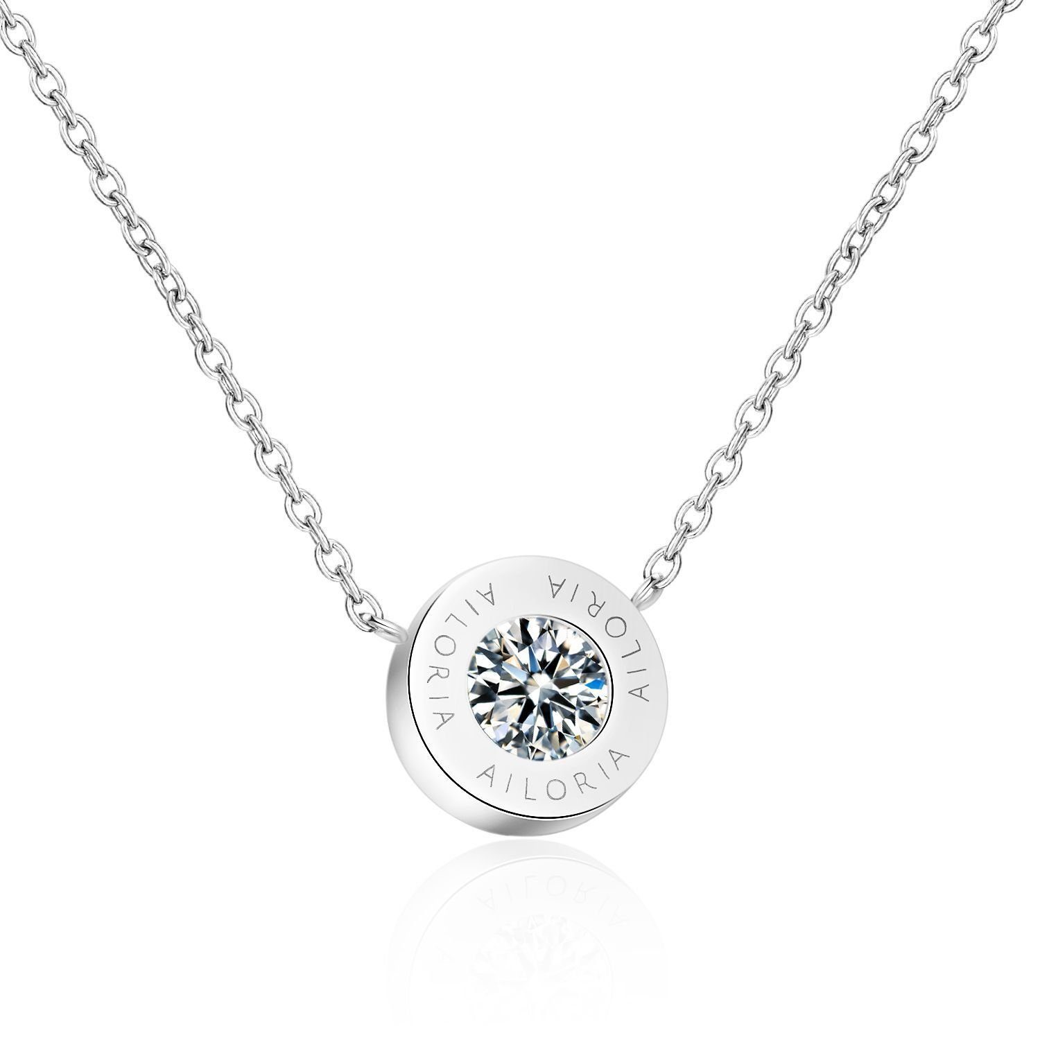 AILORIA Edelstahlkette AGNÈS Halskette (1-tlg., inkl. Schmucksäckchen), aus günstig online kaufen