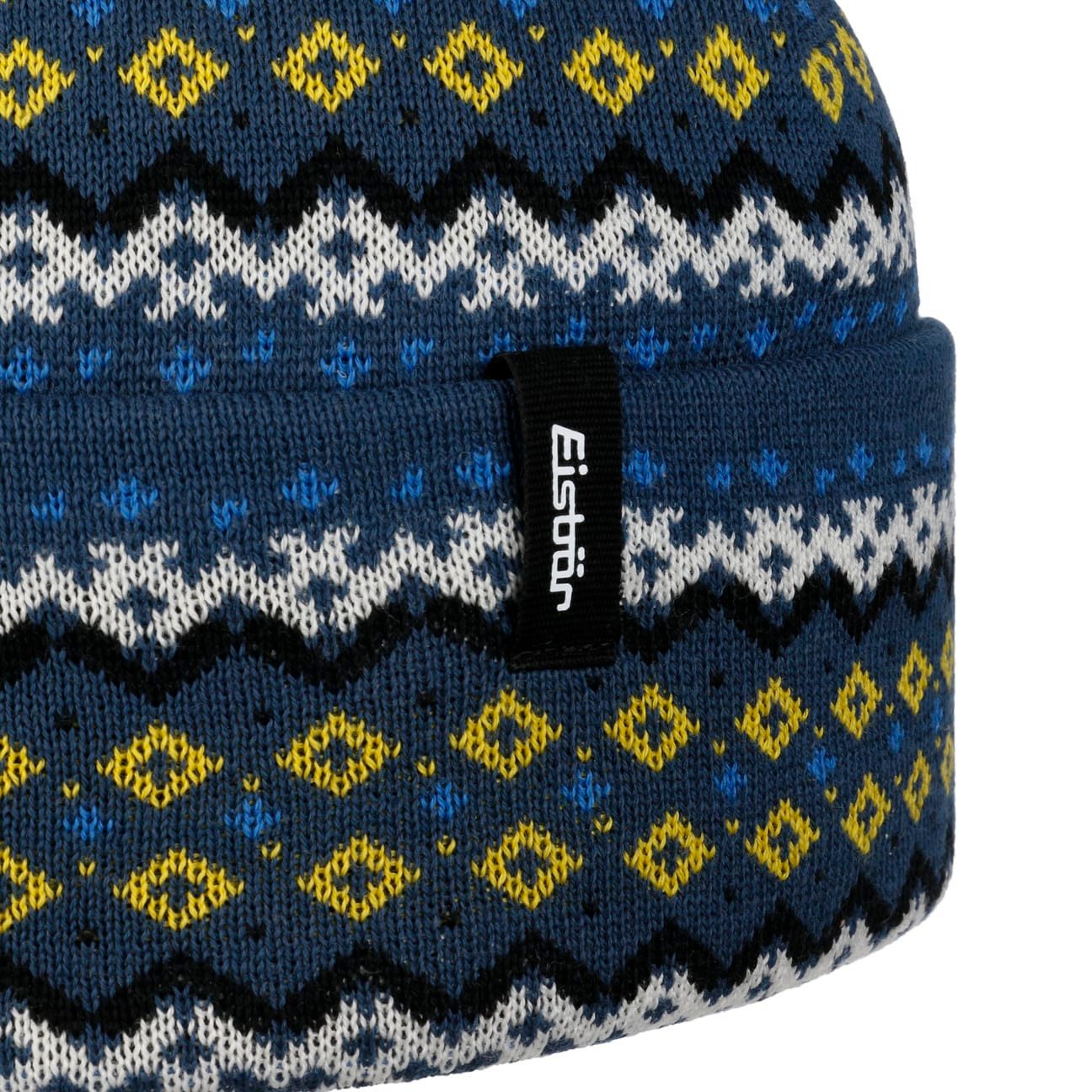 Eisbär Beanie (1-St) Strickmütze mit Umschlag, Made in Austria