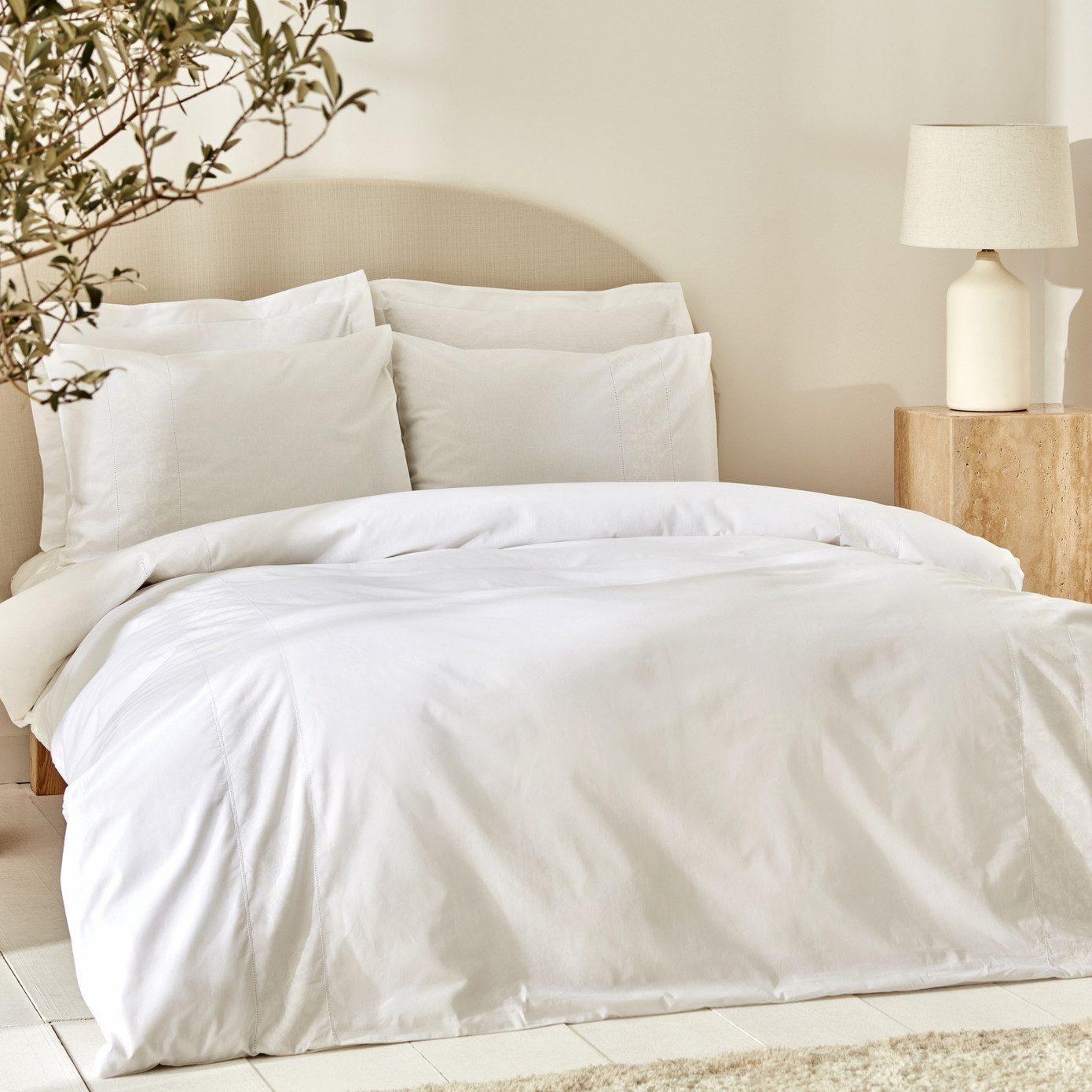 Karaca Home Bettwäsche Karaca Home White günstig online kaufen