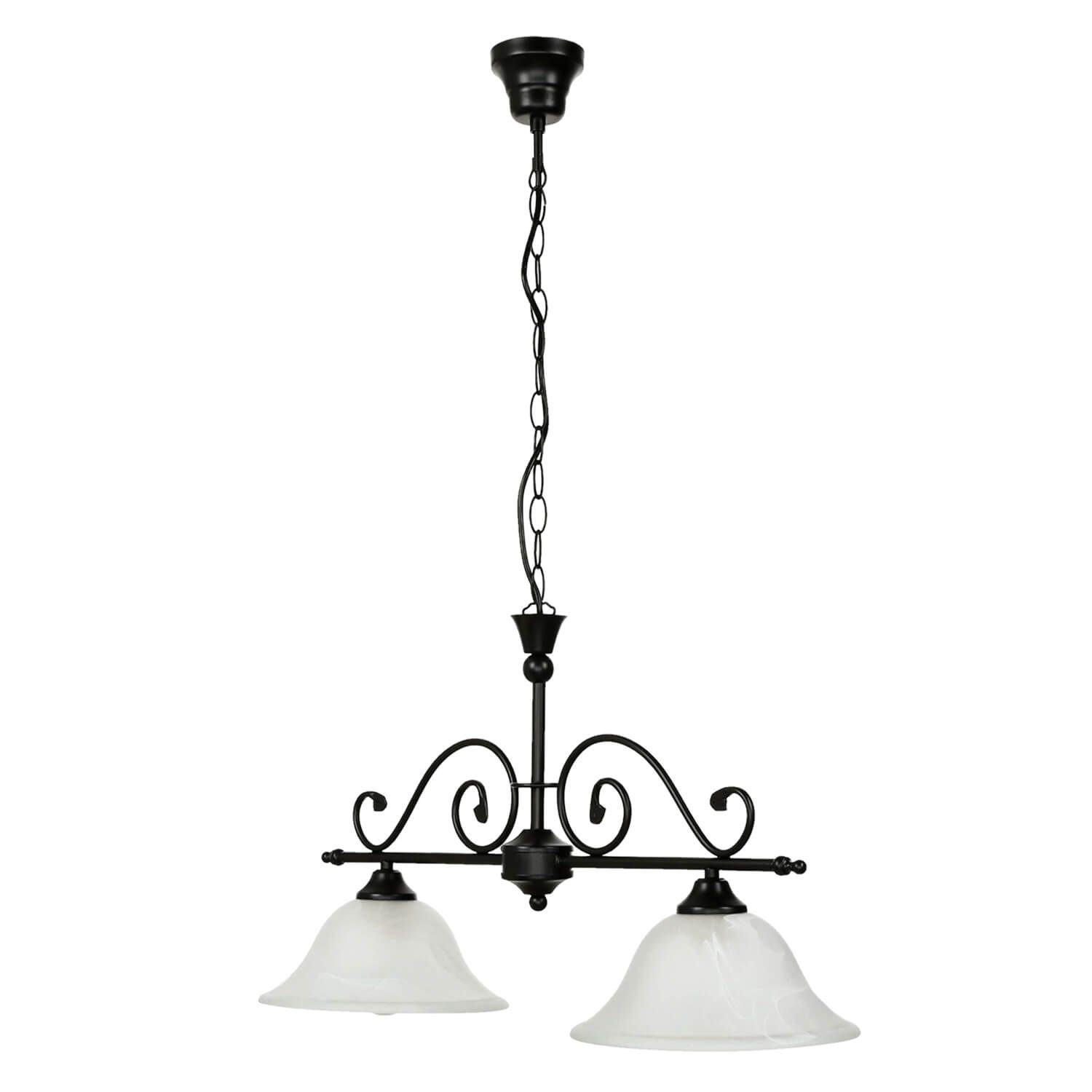 Licht-Erlebnisse Pendelleuchte DOROTHEA, ohne Leuchtmittel, Hängelampe im L günstig online kaufen