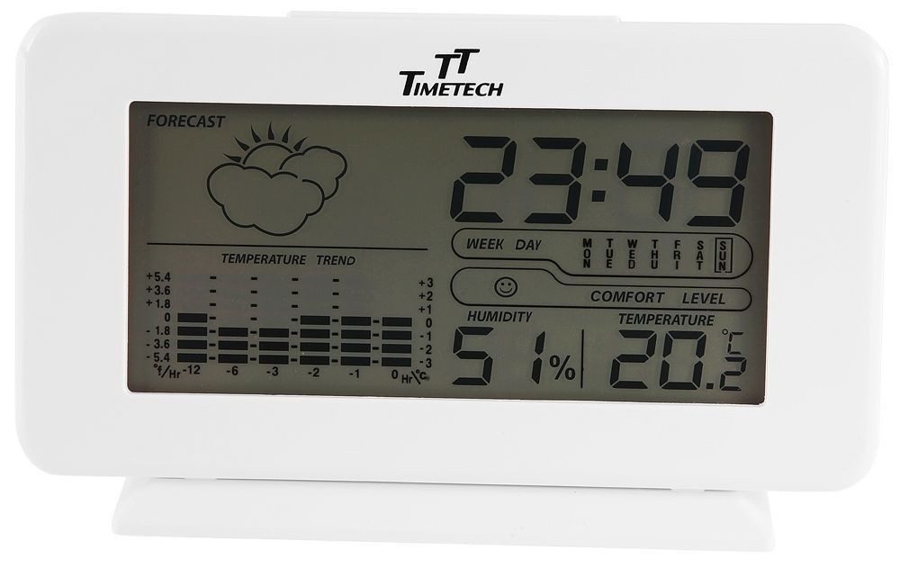 Quarzuhr TT0002 TimeTech Wetterstation