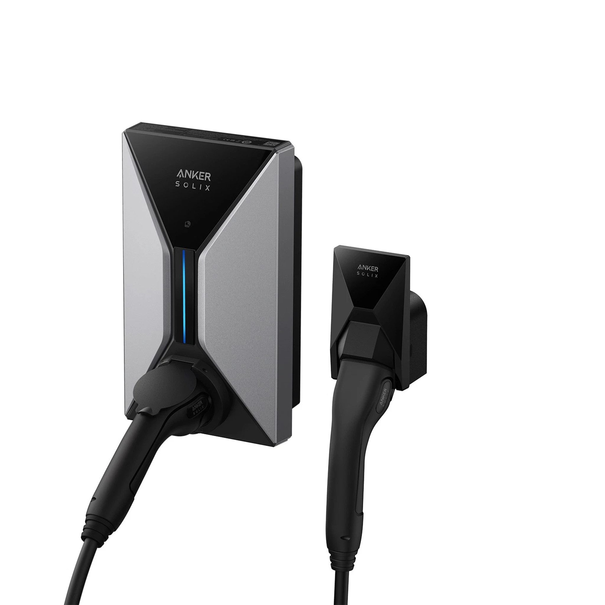 Anker Elektroauto-Ladestation SOLIX V1 Smart-Ladegerät für E-Autos 22KW Wallbox, Set, 1*Smart-Ladegerät für E-Autos 22KW, 32A, RFID