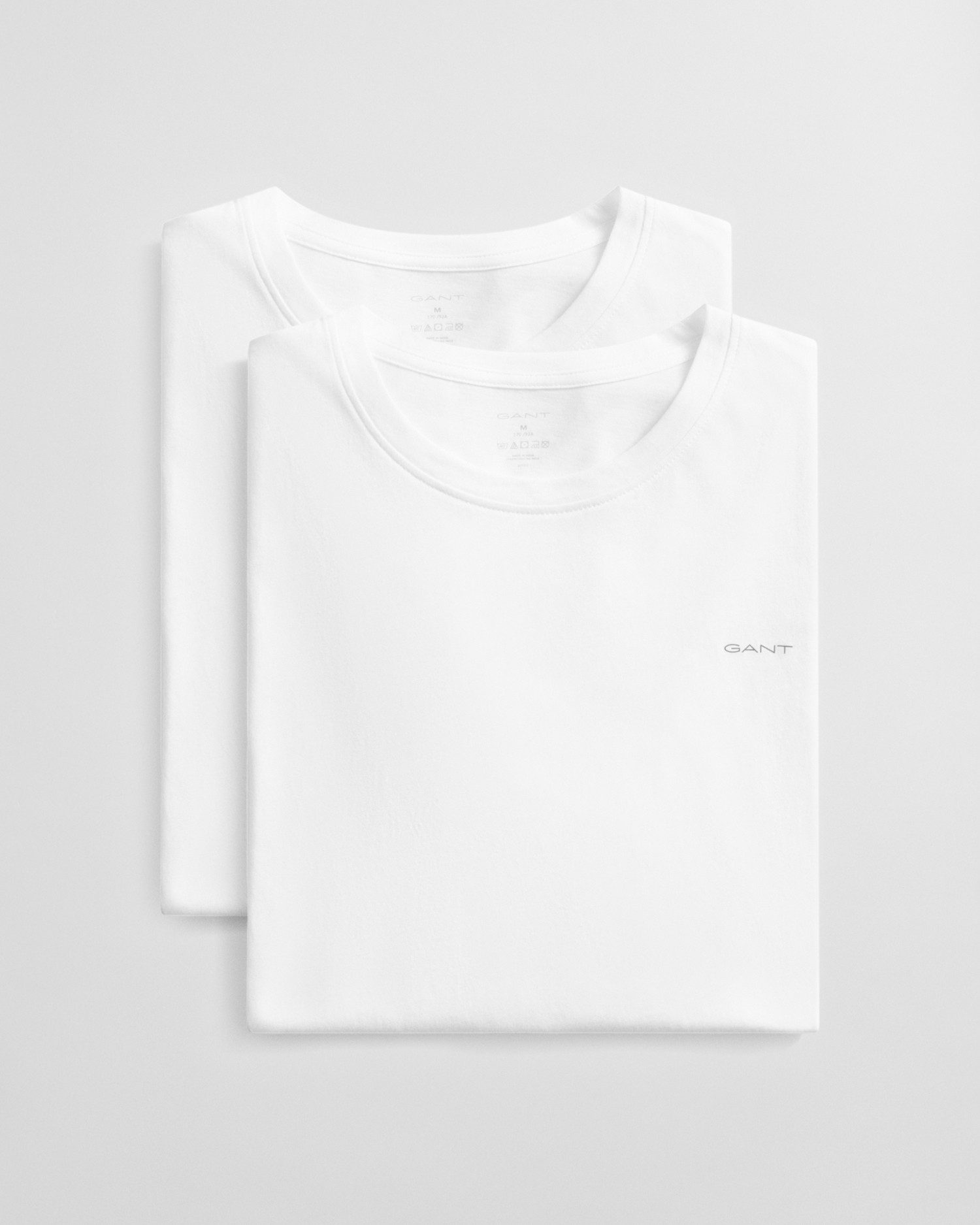 Gant Kurzarmshirt C-NECK T-SHIRT 2-PACK Mit Rundhalsausschnitt günstig online kaufen