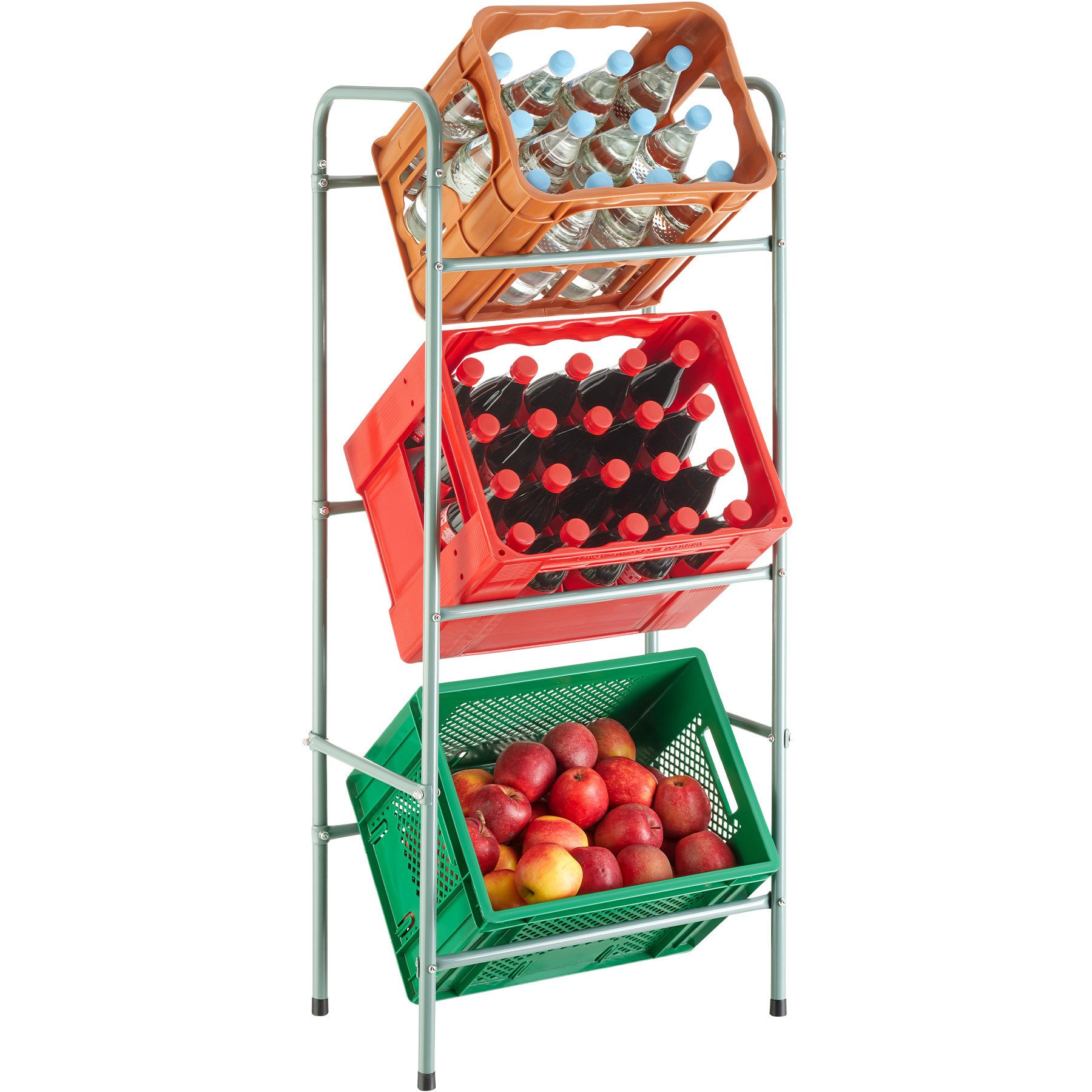tectake Küchenregal Getränkekistenregal, Set 1-tlg., aus günstig online kaufen