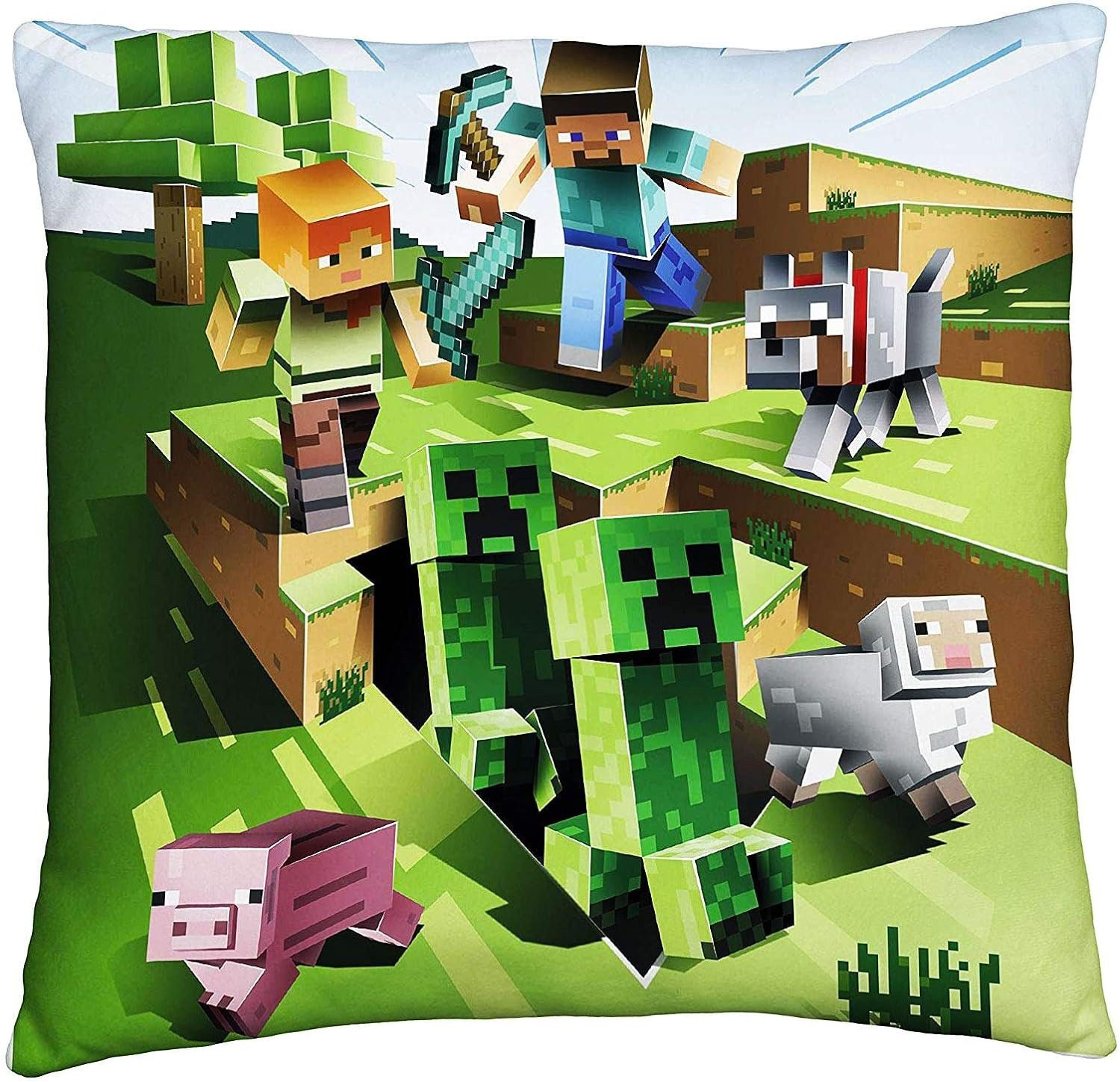 Halantex Dekokissen Mincecraft Kissen Dekokissen Kinderkissen günstig online kaufen