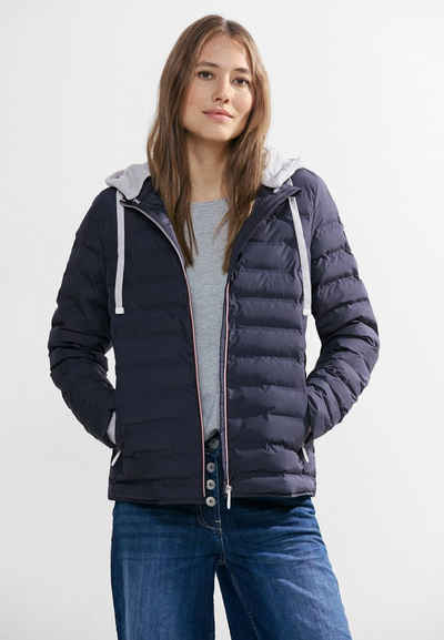 Cecil Steppjacke mit abnehmbarer Sweatkapuze