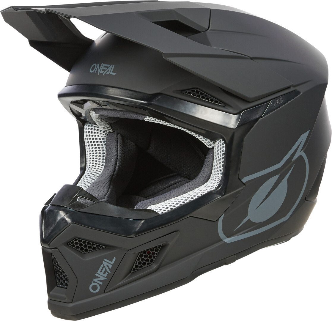 O’NEAL Motocrosshelm 3SRS Solid Motocross Helm, Absorbierend