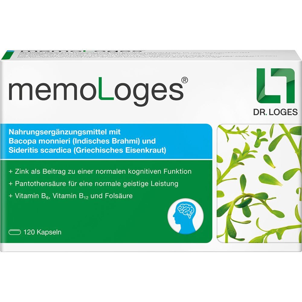 Dr. Loges + Co. GmbH MEMOLOGES Kapseln Kapseln, 120 St.