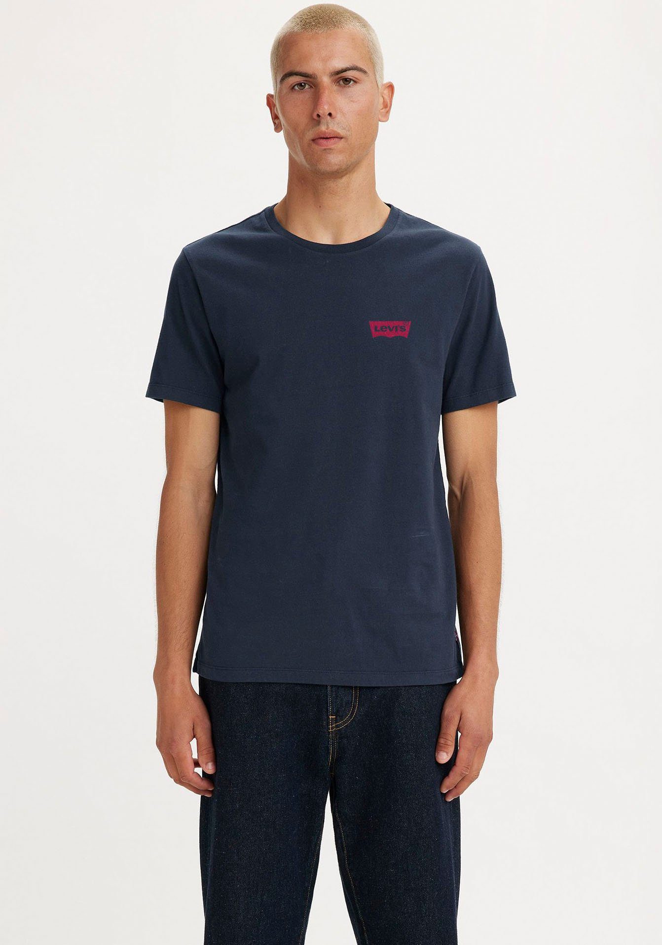 Levi's® Kurzarmshirt mit Levi's® Logo auf günstig online kaufen