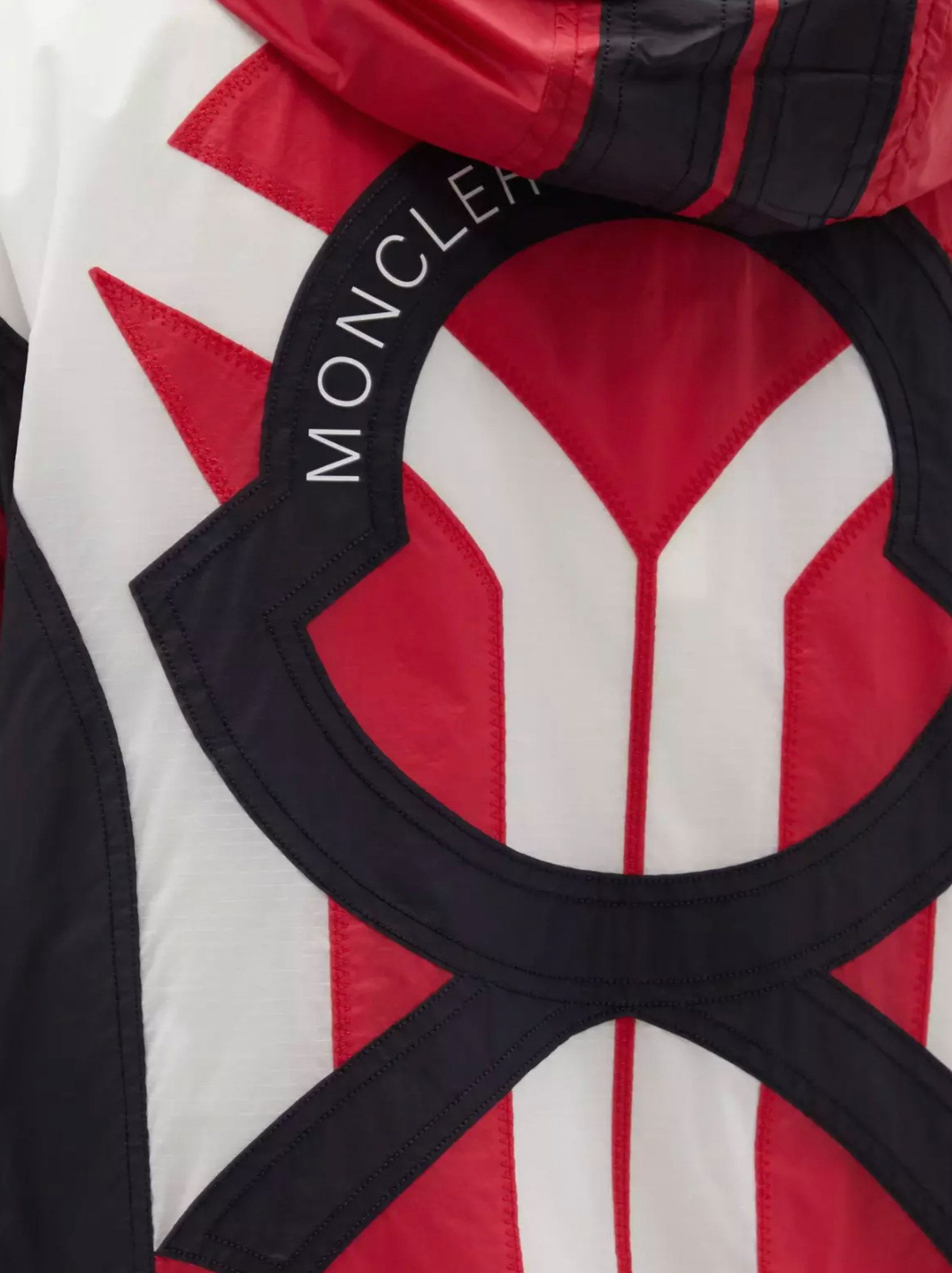 MONCLER Allwetterjacke GENIUS Craig Green Wind Parka Aus leichtem Nylon-Ripstop, wasser- und windabweisend