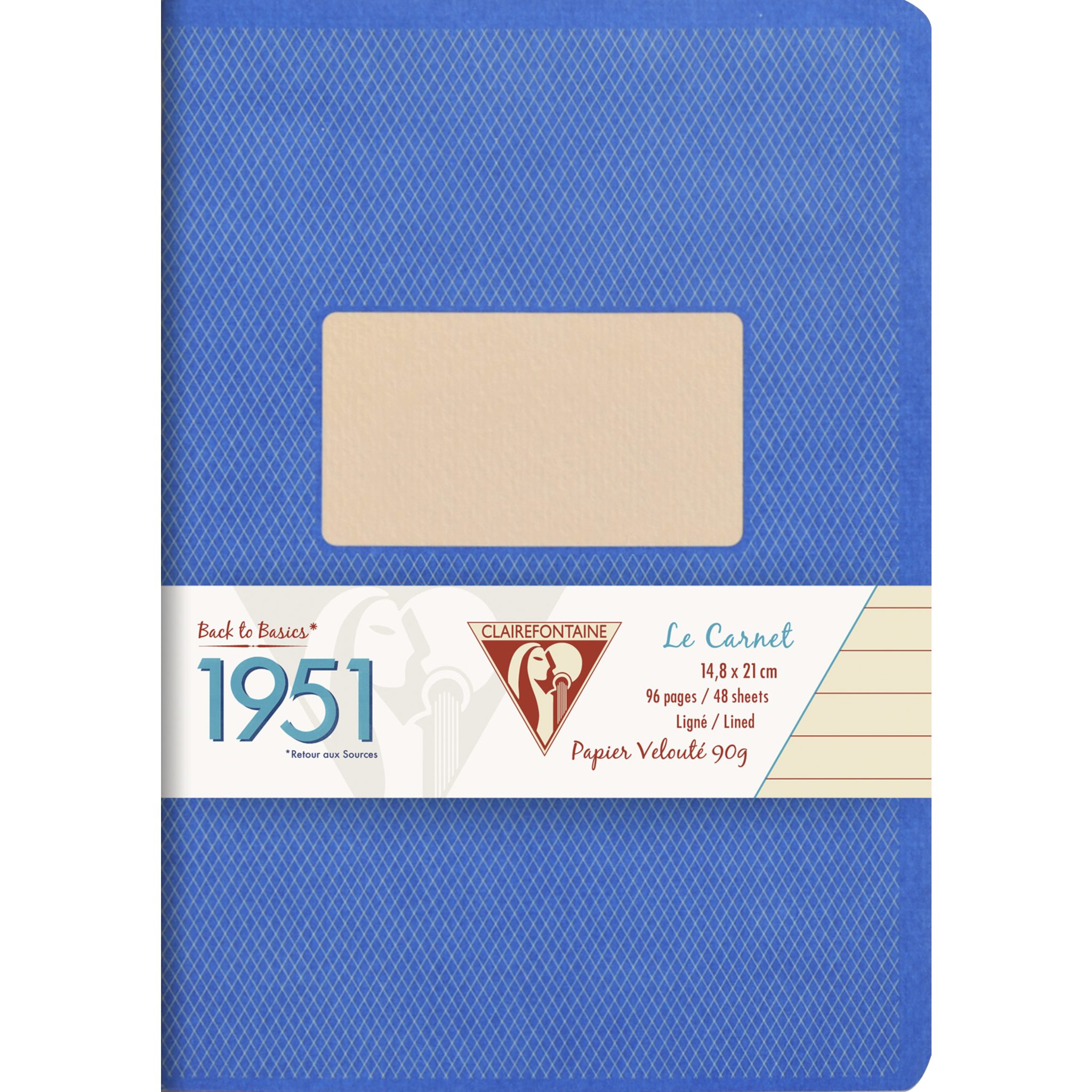 CLAIREFONTAINE Notizheft Clairefontaine 1951 Heft A5 48Bl liniertt sort