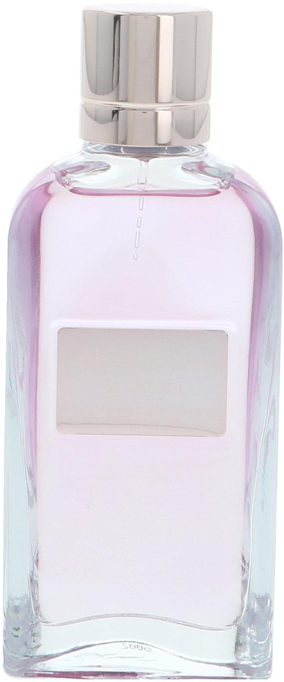 Abercrombie & Fitch Eau de Parfum First Instinct Women, Blumig-fruchtiger Duft mit Grapefruitschale, Orchidee und Tonkabohne.