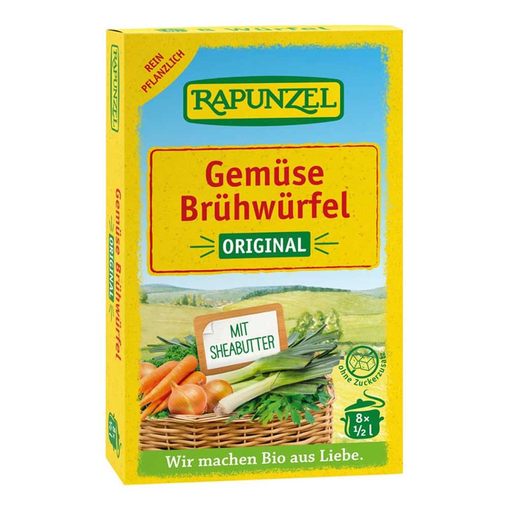 Rapunzel Brühe Gemüsebrühe - 8 Würfel Original