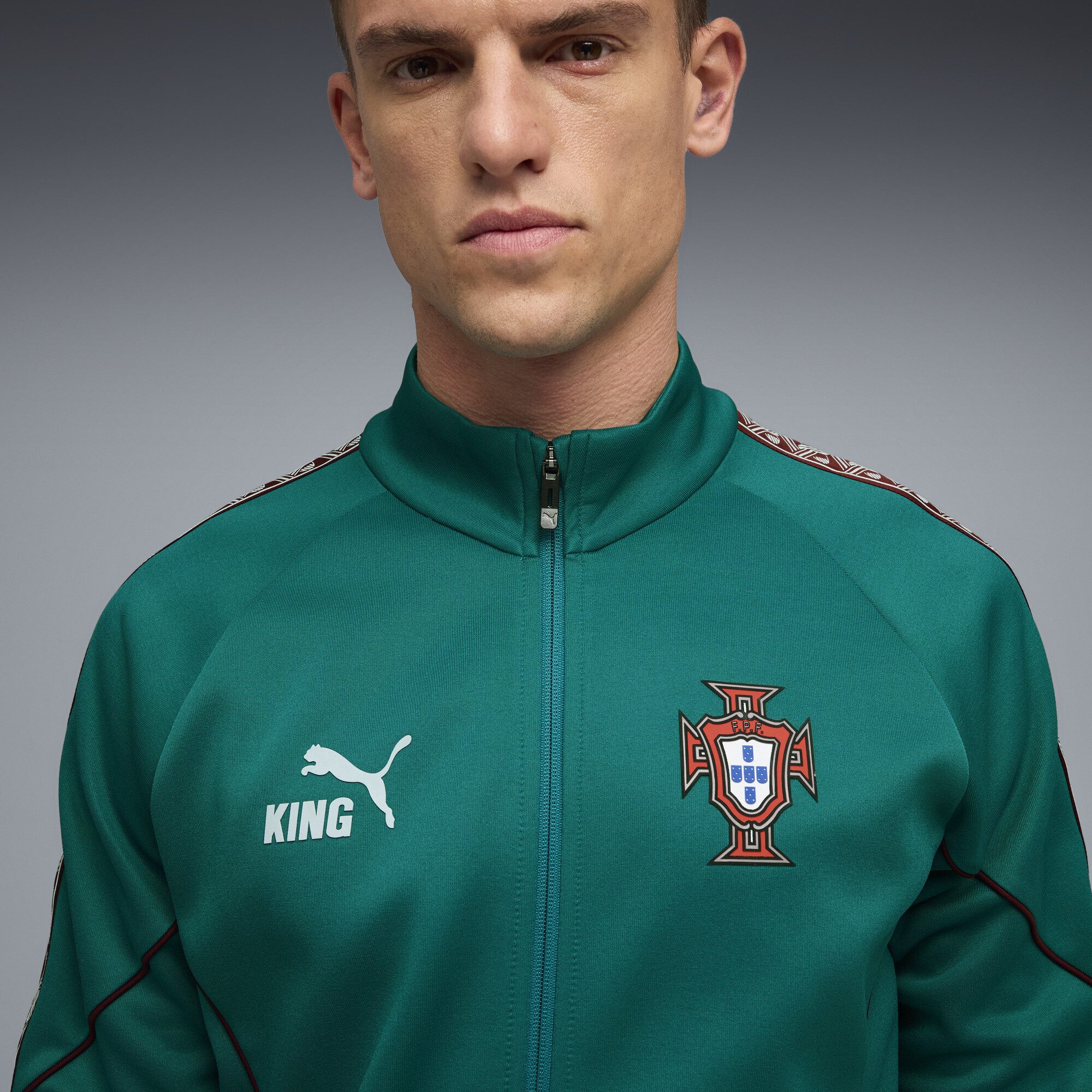 PUMA Sweatjacke Portugal KING Anthem Jacke Herren