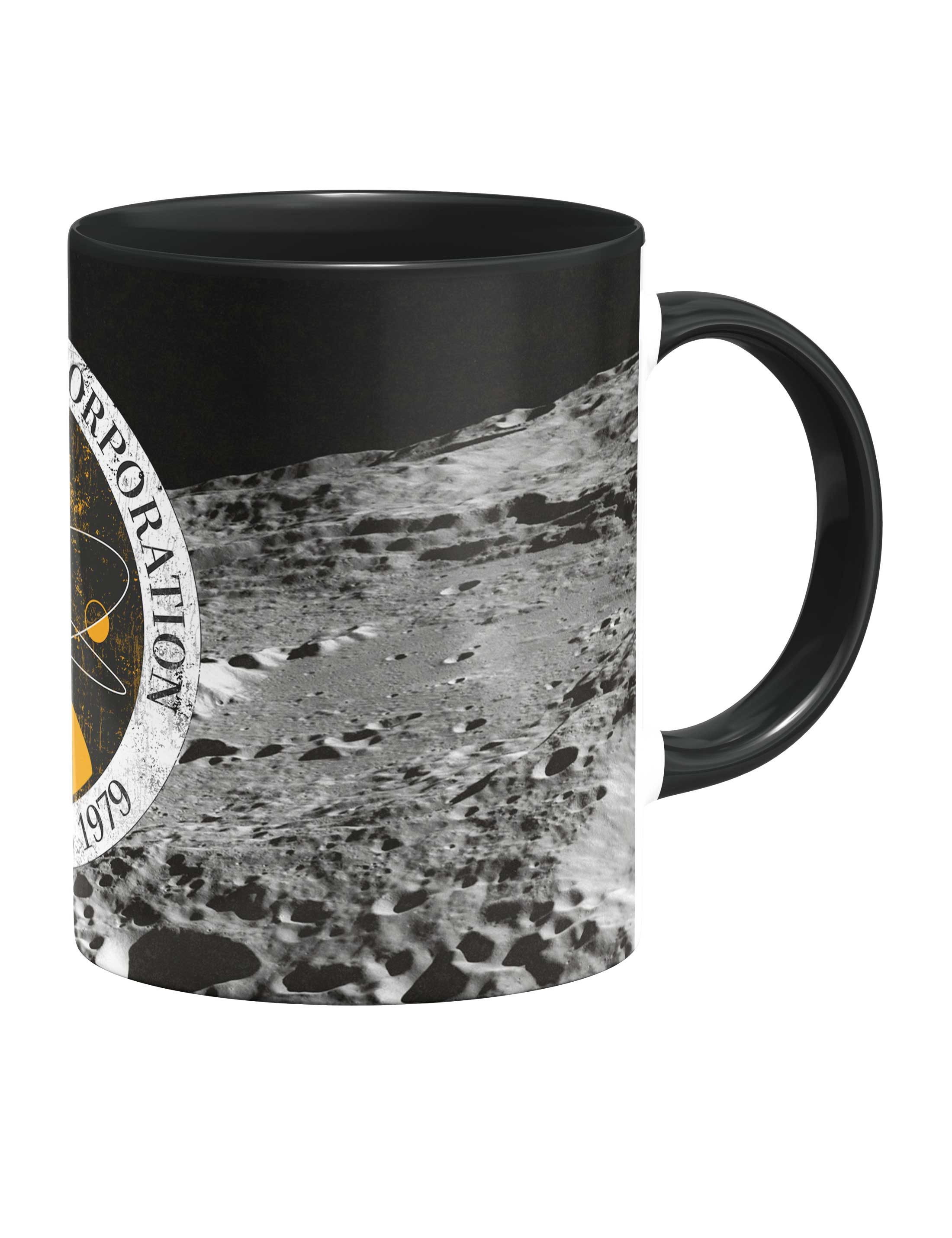 Urban Backwoods Tasse Drax Enterprise Corporation II Kaffeetasse 1979 James Fleming Bond, 1-tlg., Keramik, Hugo Company Firma Industries