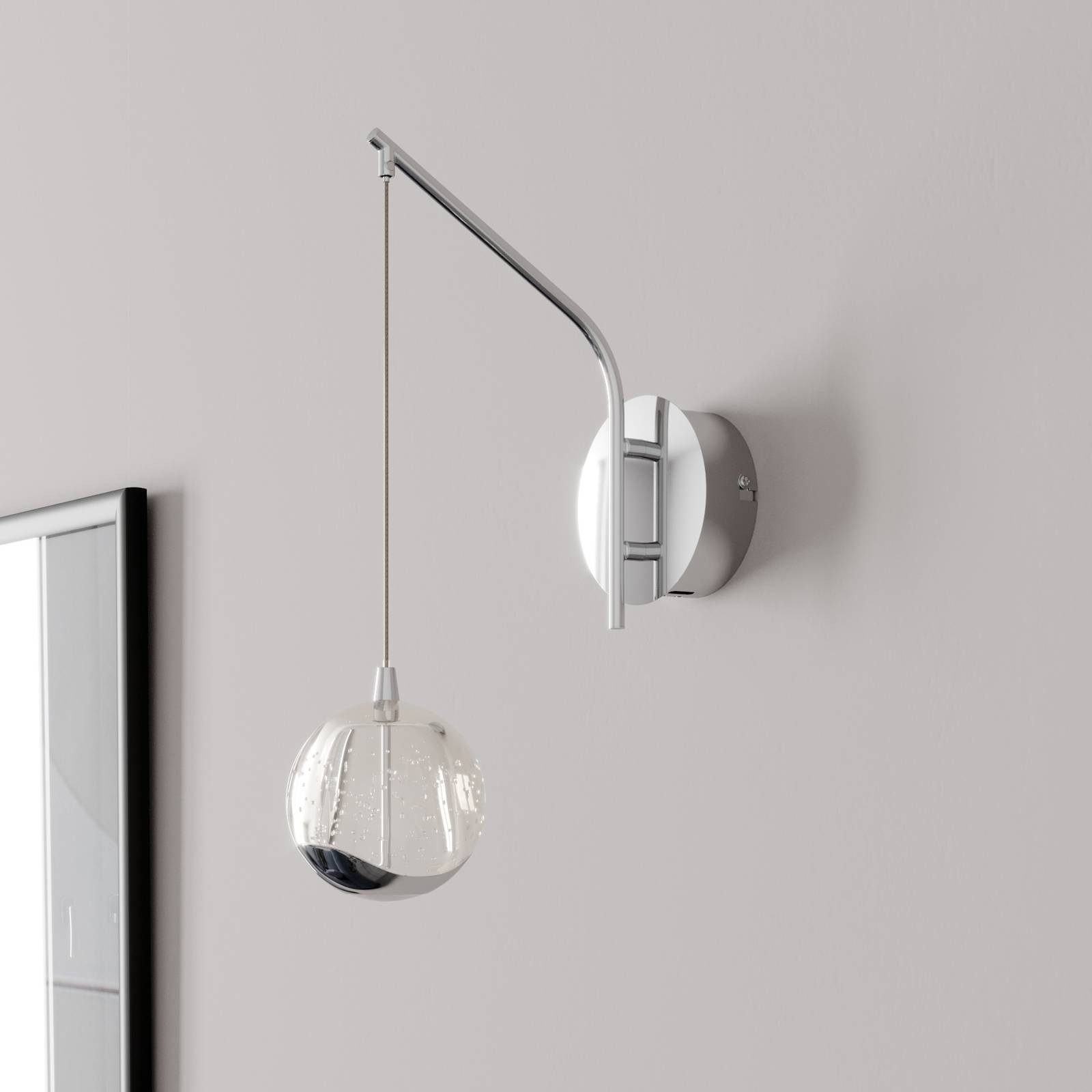 Lucande Wandleuchte Hayley, 1 x 5 W LED, warmweiß