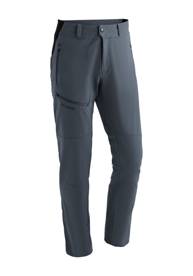 Maier Sports Outdoorhose Latit Vario M Herren Wanderhose, lange Outdoor-Hose,  Trekkinghose, Mit 4 geräumigen Reißverschlusstaschen für genügend Stauraum