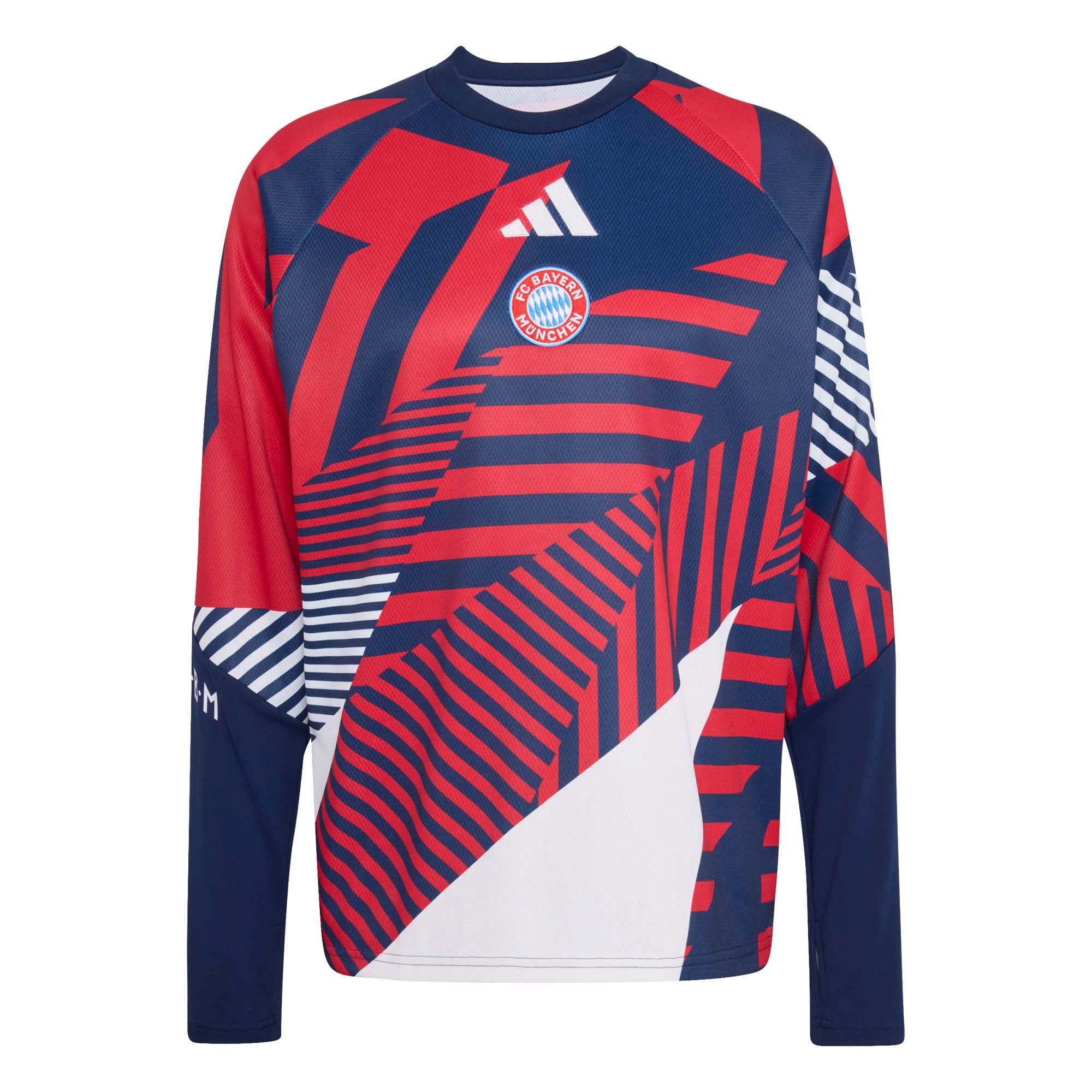 adidas Performance Langarmshirt adidas Herren FC Bayern München Trainingstop Pre Match Warm Top 26/27