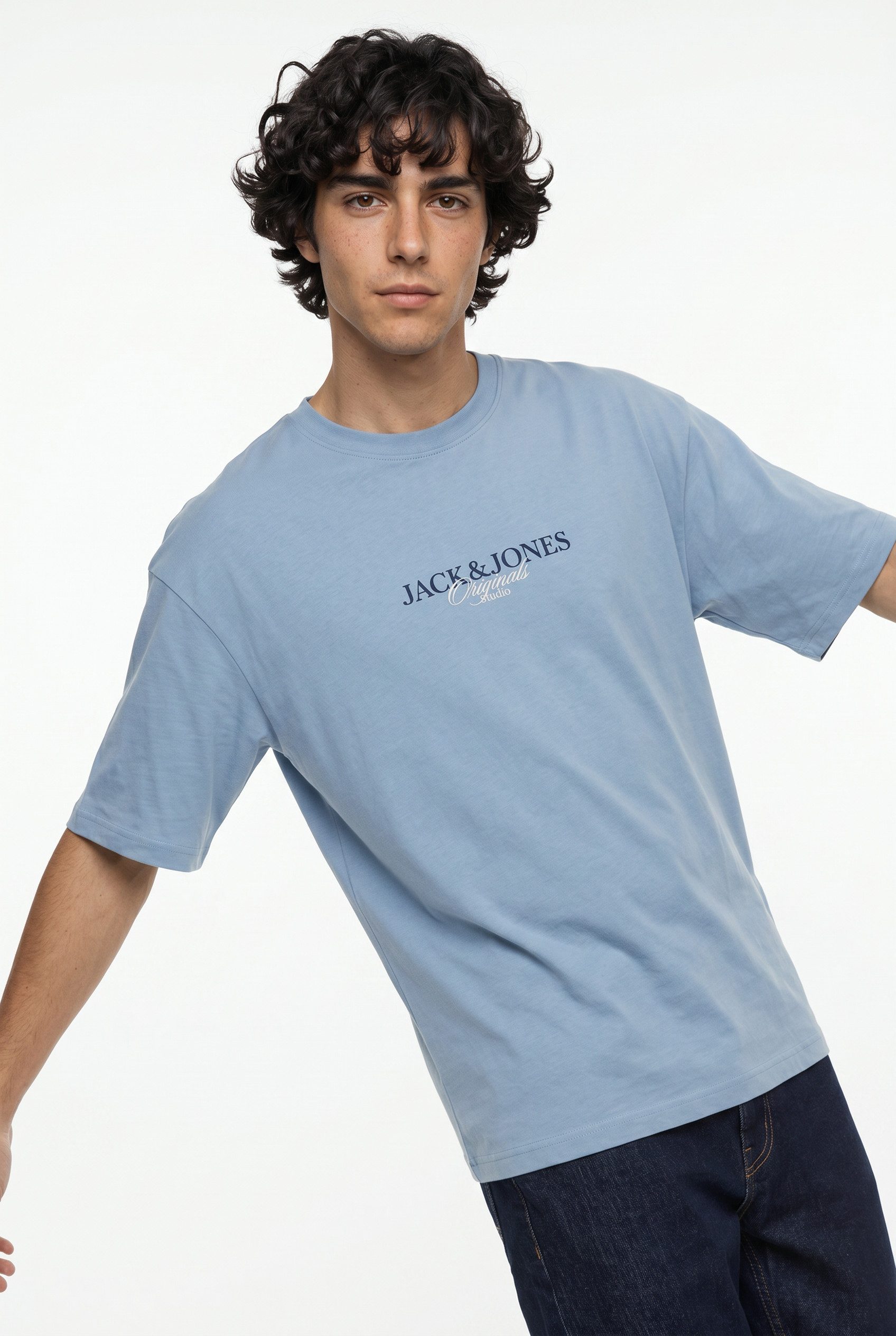 T-Shirt JORBILLYBURG TEE SS CREW NECK FST