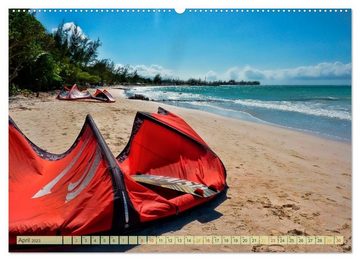 CALVENDO Wandkalender Die großen Antillen - Jamaica (Premium, hochwertiger DIN A2 Wandkalender 2023, Kunstdruck in Hochglanz)
