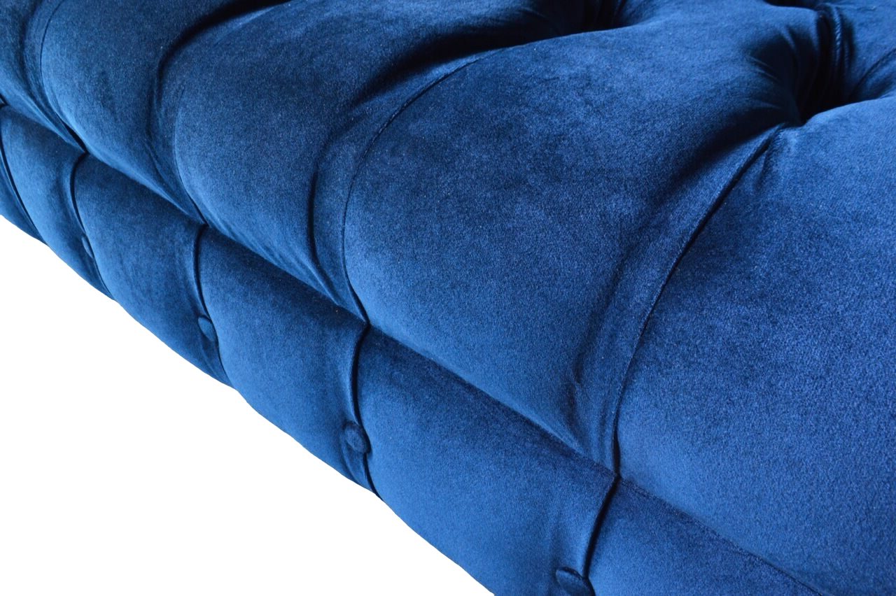 Sessel Chesterfield-Sofa, Design 1.5 Sofa Chesterfield Wohnzimmer JVmoebel Klassisch Sitzer