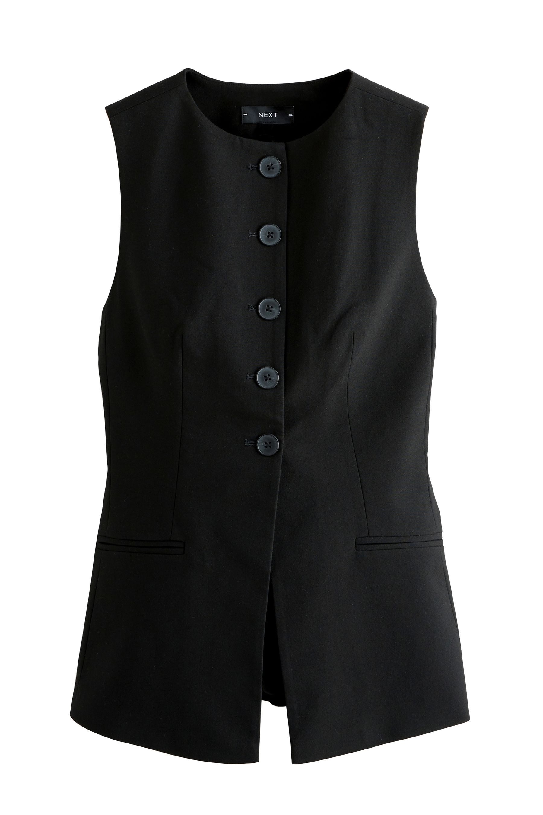 Next Anzugweste Elegante Weste mit Wollanteil (1-tlg)