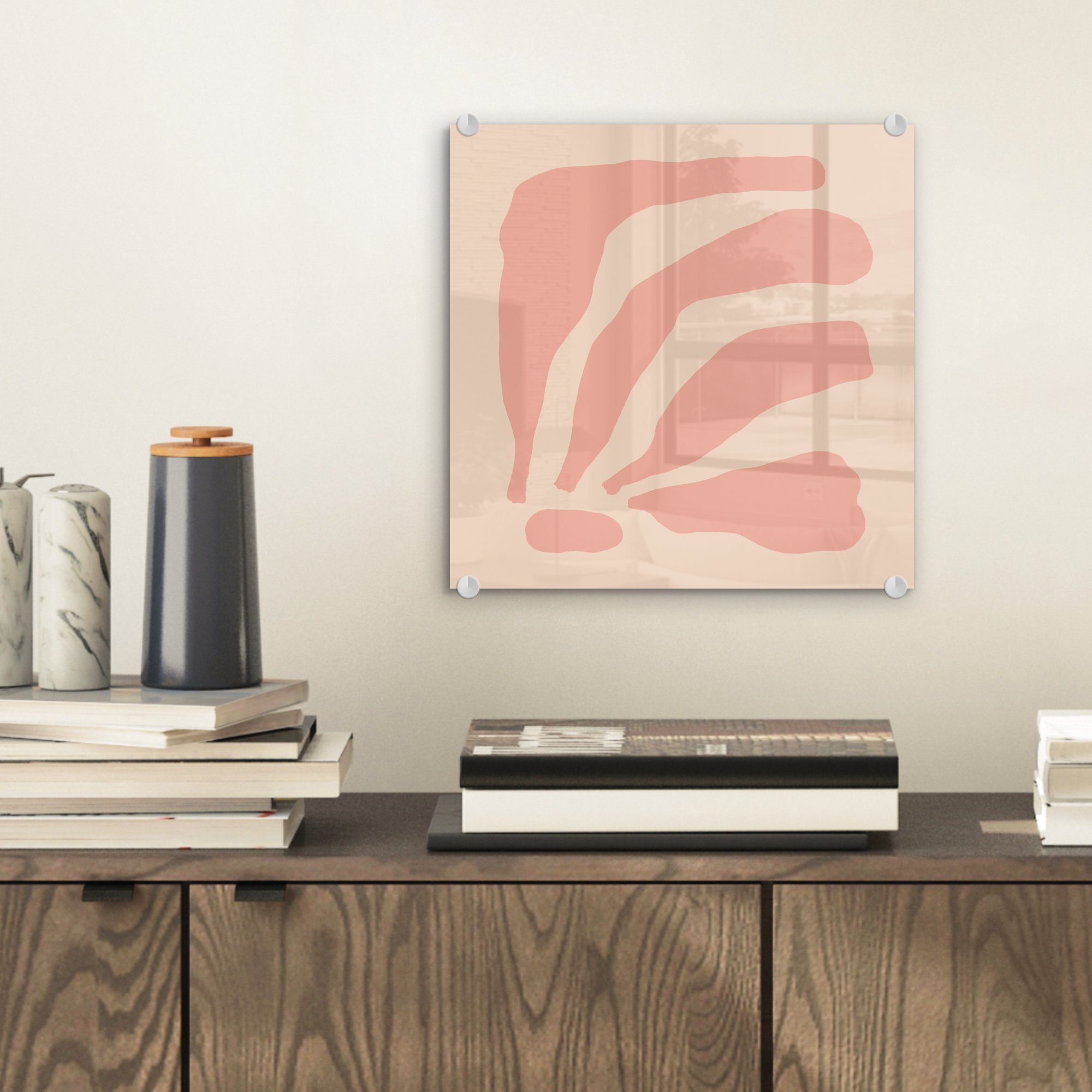 MuchoWow Acrylglasbild Bohème - Rosa - günstig online kaufen