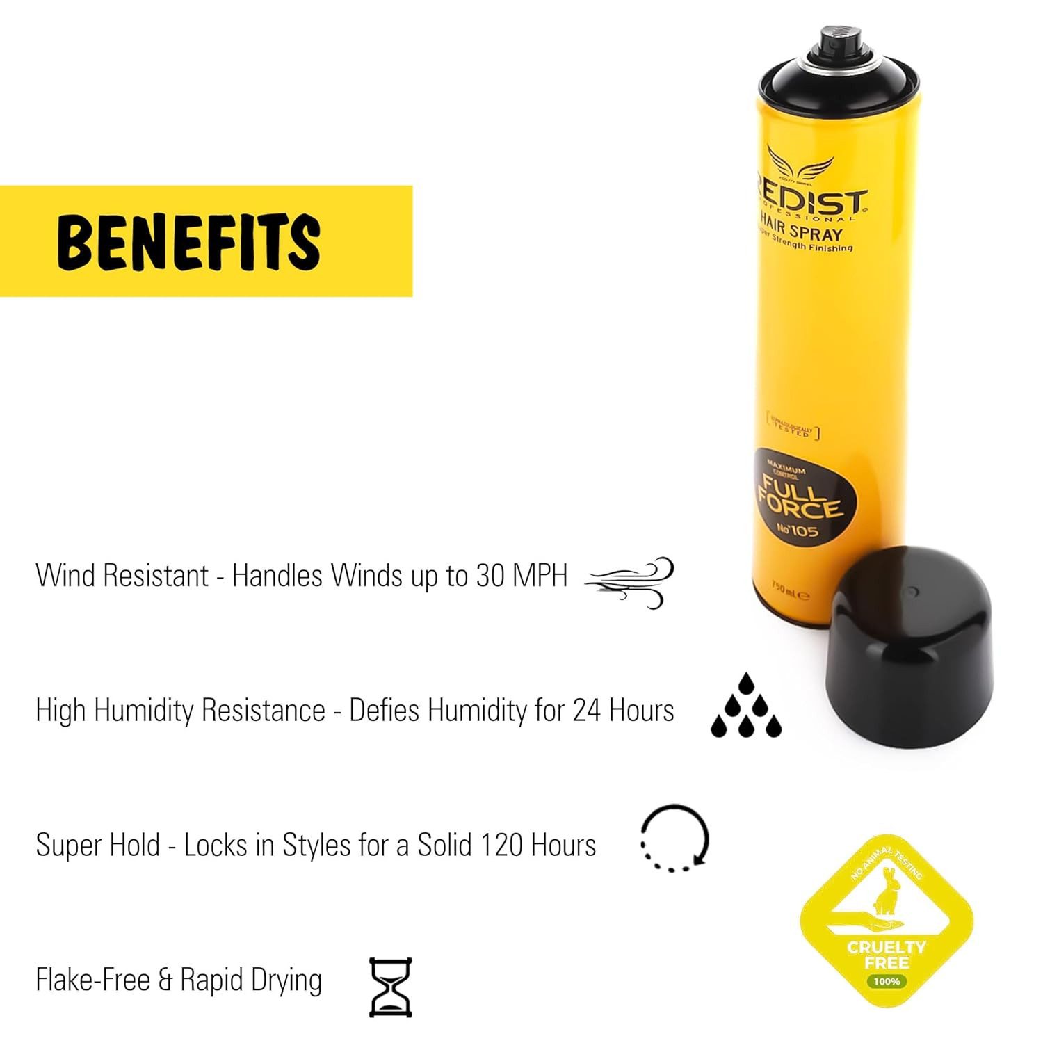 Redist Haarspray Redist Full Force Hair Spray Haarspray 400ml