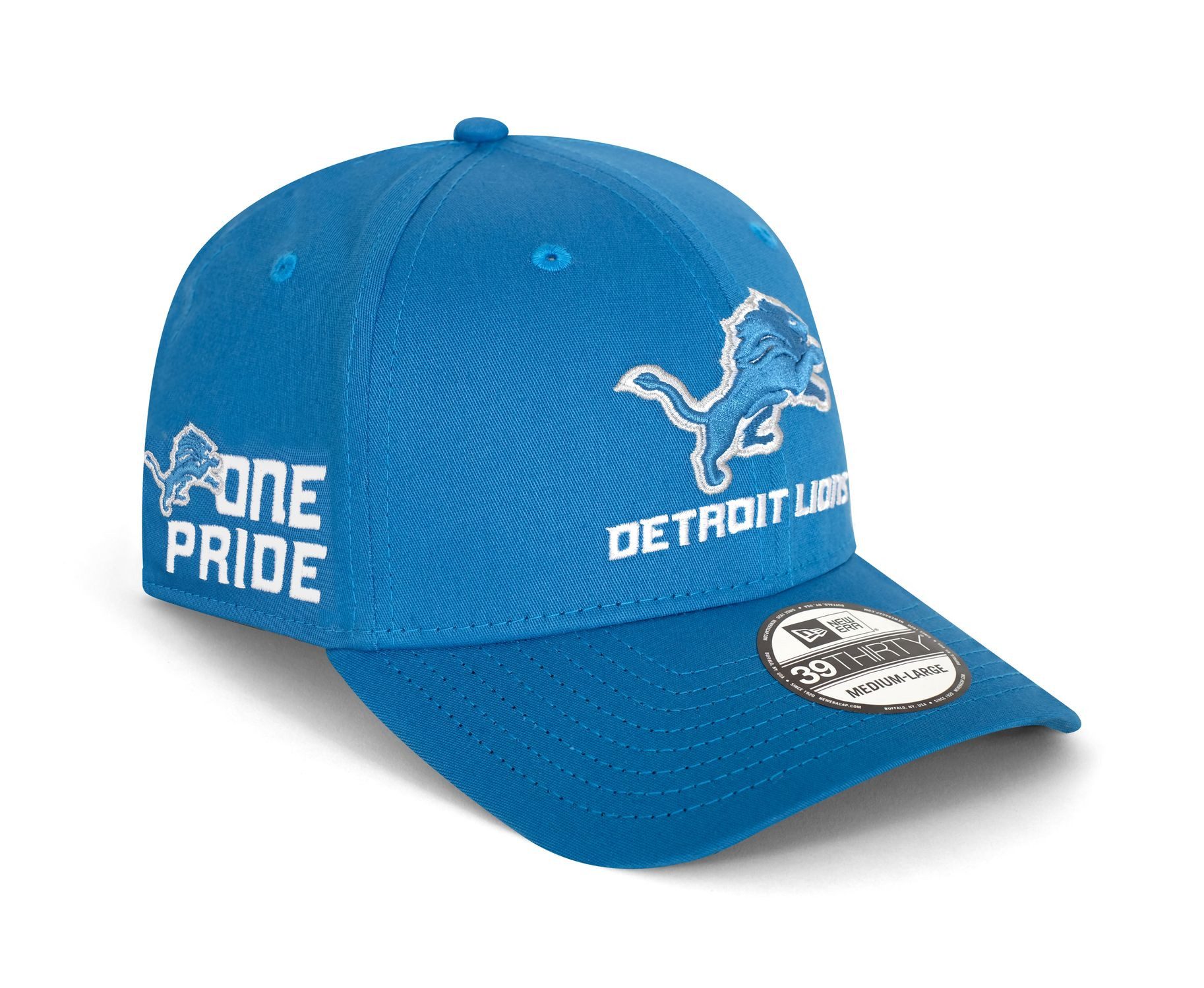 New Era Flex Cap NFL Detroit Lions Side Hit 39Thirty