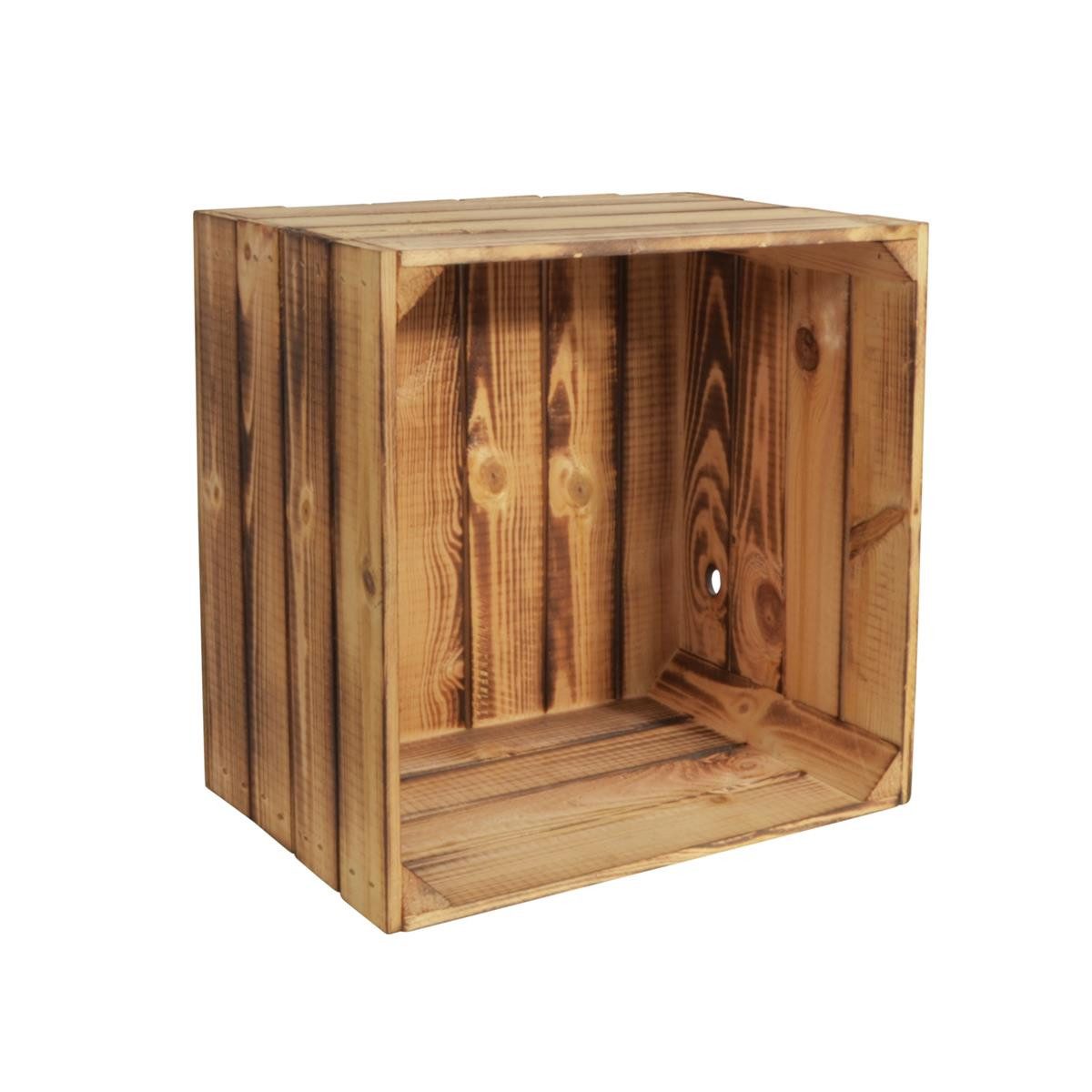 CHICCIE Weinregal Wino Flaschenregal aus Holz Geflammt, 1-tlg. günstig online kaufen