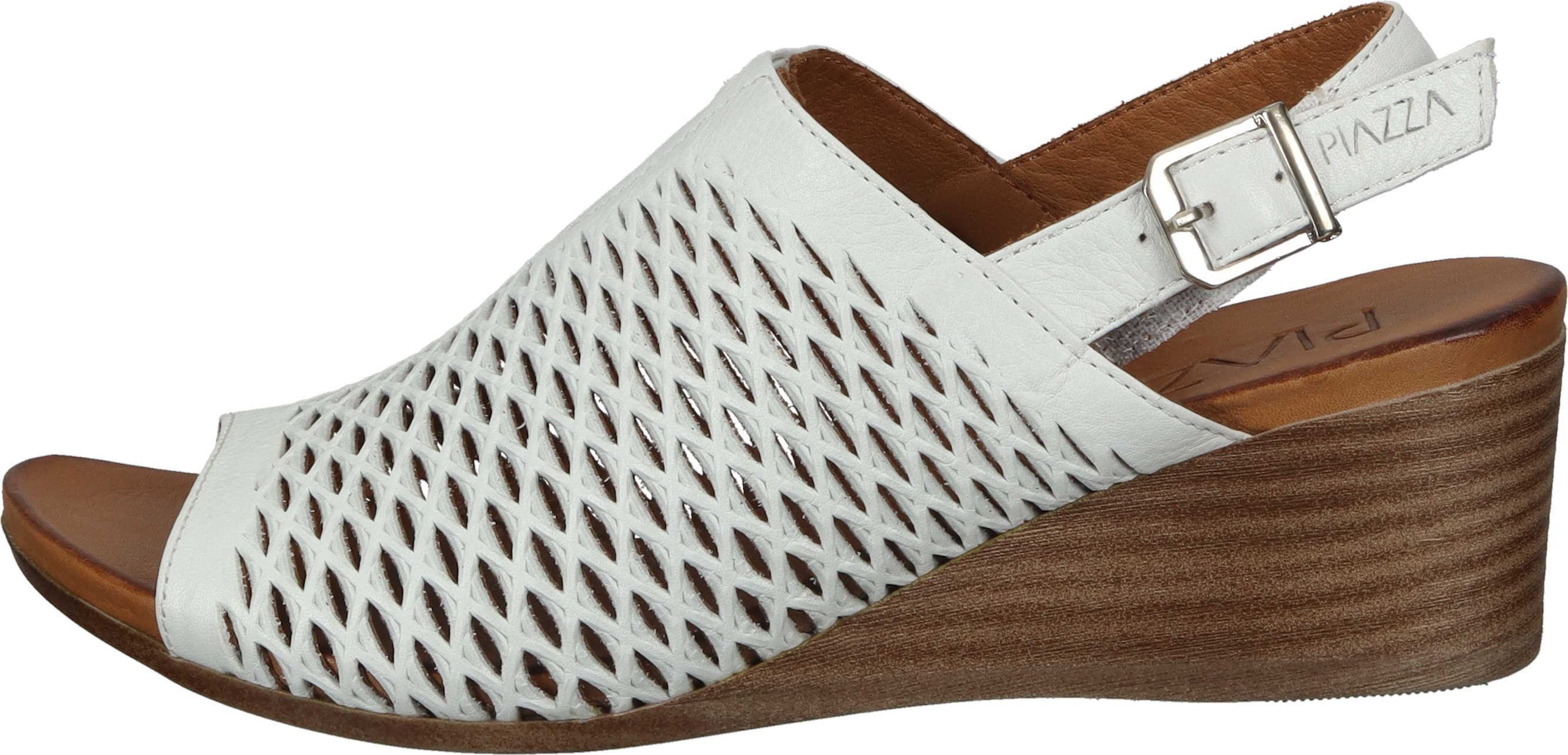 Piazza Sandalen Sandalette aus echtem Leder günstig online kaufen