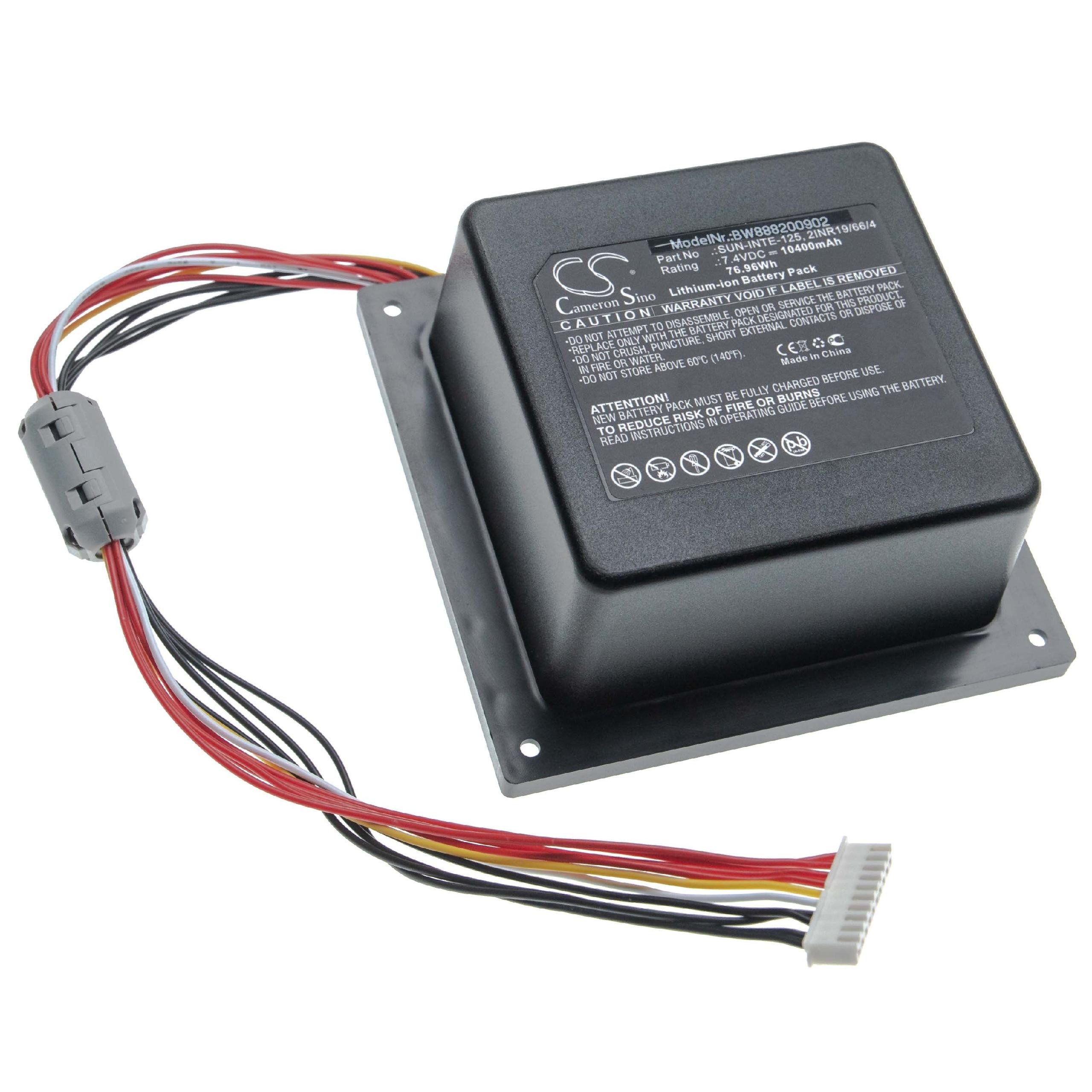 vhbw kompatibel mit JBL PartyBox 310 Akku Li-Ion 10400 mAh (7,4 V)