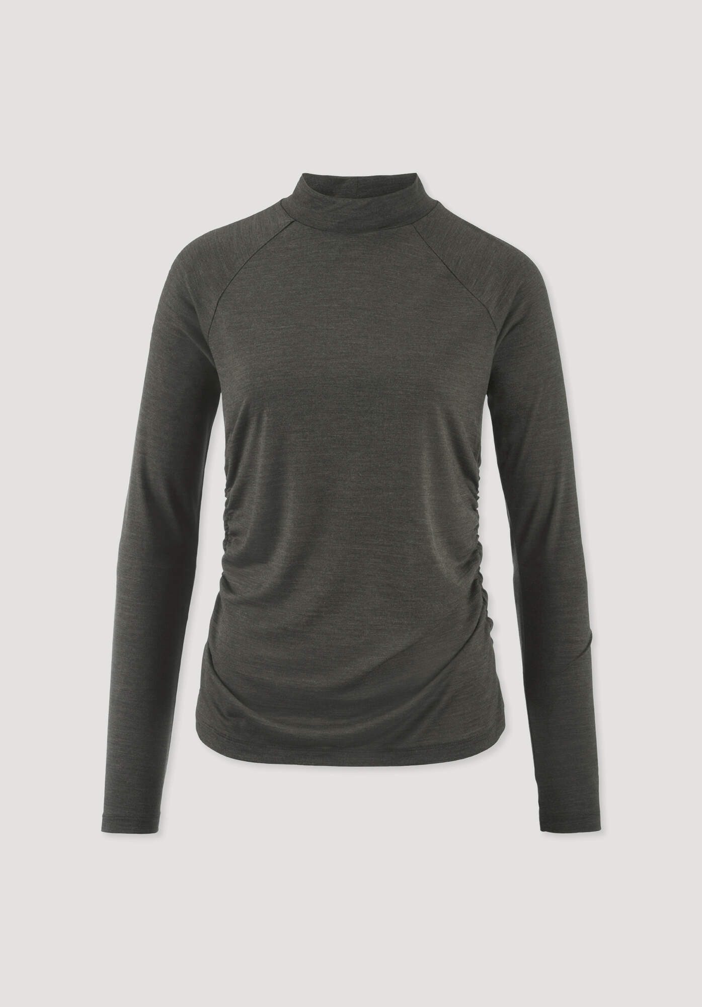 Hessnatur T-Shirt aus Bio-Merinowolle und TENCEL™ Lyocell (1-tlg)