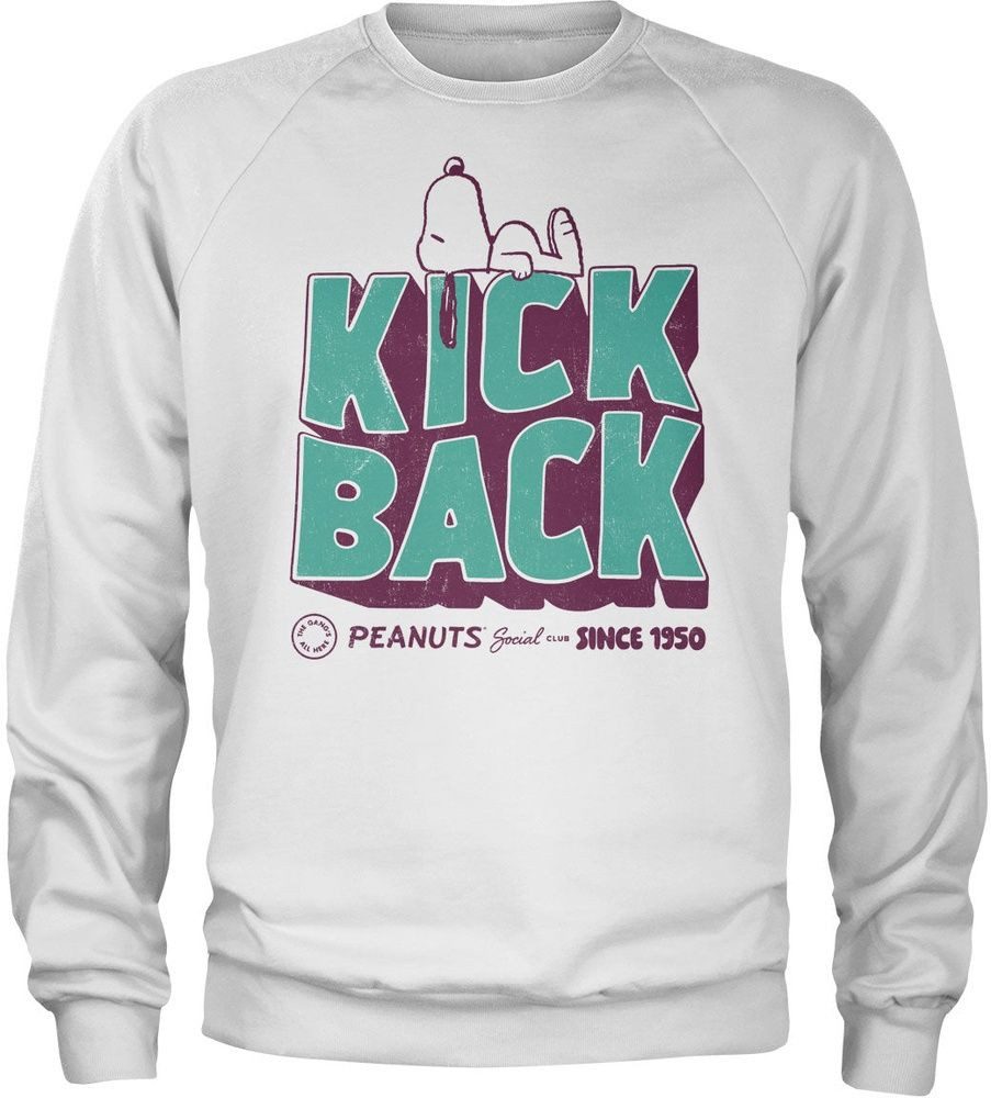 PEANUTS Worldwide LLC Rundhalspullover Kick Back Social Club Sweatshirt
