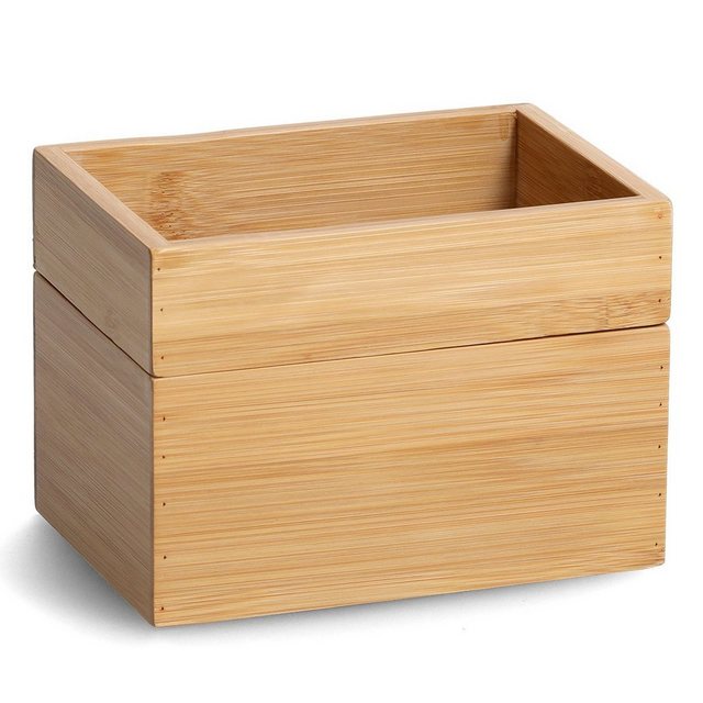 Zeller Present Aufbewahrungskorb “Ordnungsboxen-Set”, 2-tlg., Bambus