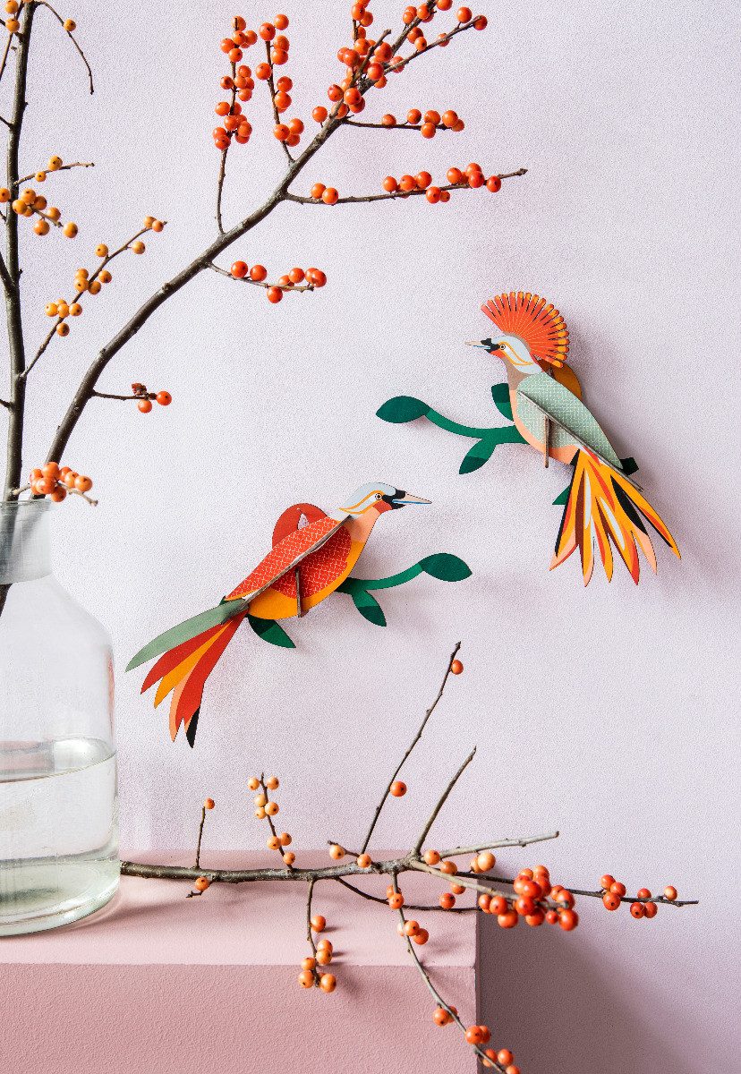 studio ROOF Wanddekoobjekt 3D Paradise Bird - Obi (1 St), Zum Zusammensteck günstig online kaufen
