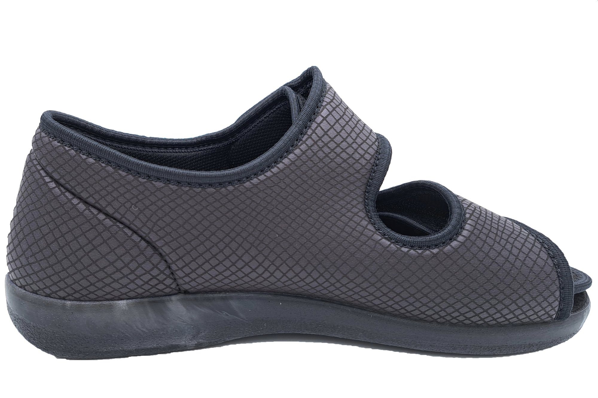 PADERO OrtoMed Klettsandale Hausschuh Verband- und Rehaschuhe