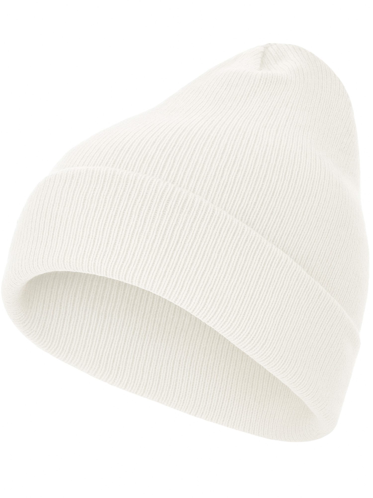 urbandreamz Beanie Unisex Heavy Knit Winter Beanie Mütze Damen Herren weich flauschig softer Materialmix, lang geschnitten, elastisch