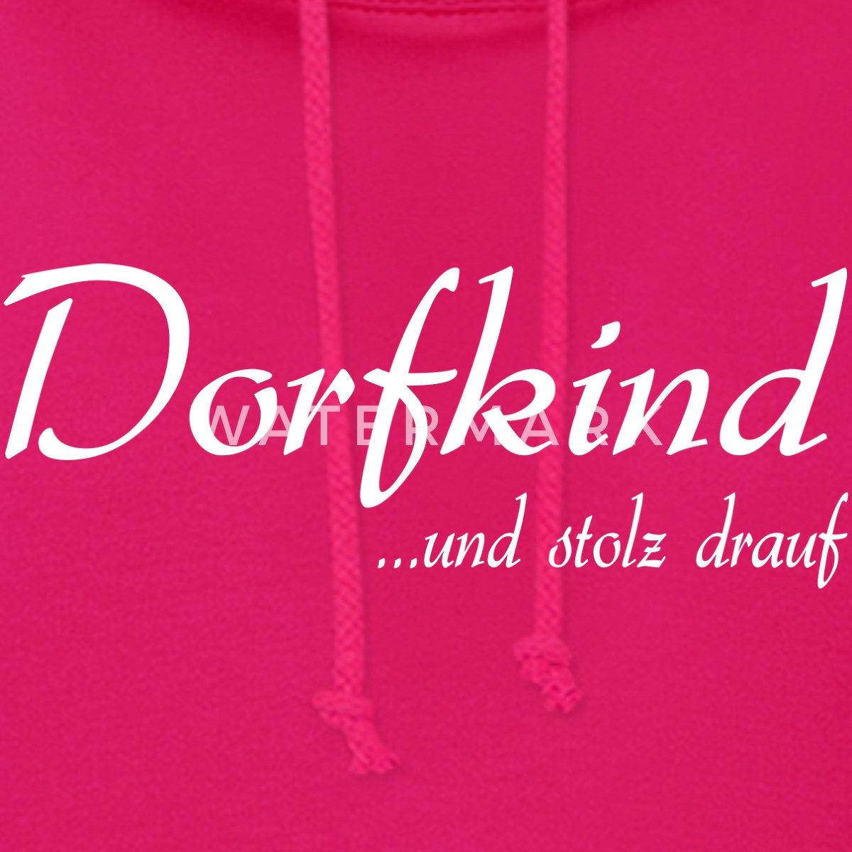 Spreadshirt Hoodie Dorfkind Geschenk Geschenkidee Witzig Damen Hoodie (1-tlg) – Bild 2 von 5