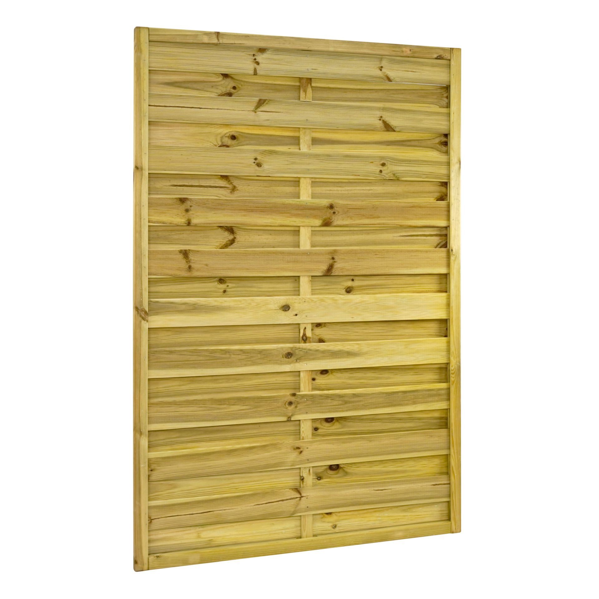 GartenLand Zaun Sichtschutzzaun Vario gerade Kiefernholz – Kesseldruckimprägniert, (Set, Ohne Pfosten)