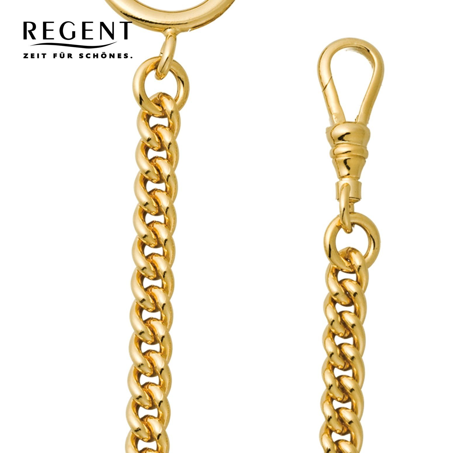 Regent Kettenuhr Regent 5mm Taschenuhren-Kette P-46, Herren Taschenuhrenkette, Elegant