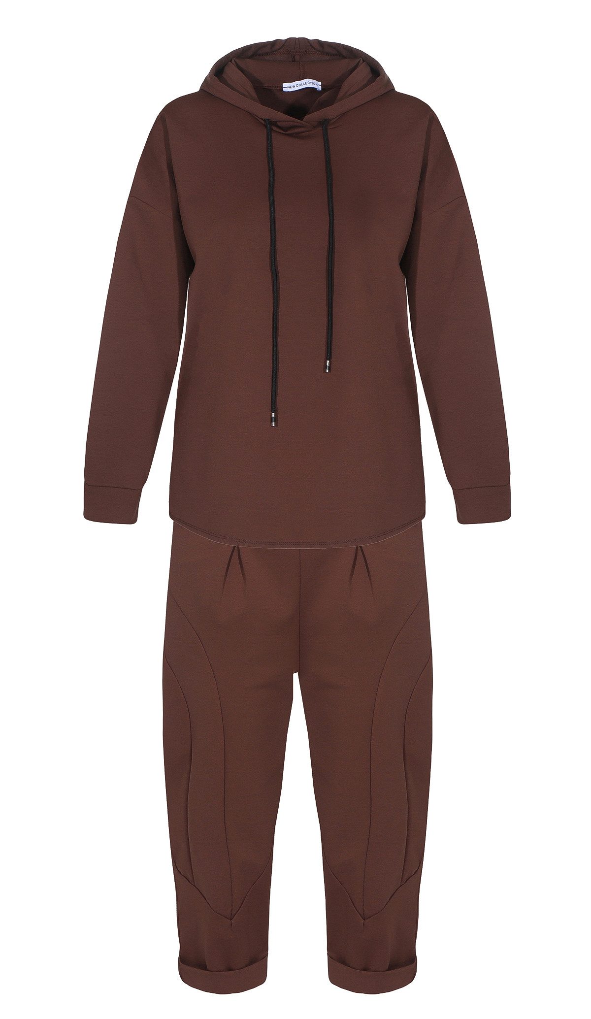 simaranda Jogginganzug Damen Jogginganzug 7036 36-42 Braun (Set) günstig online kaufen