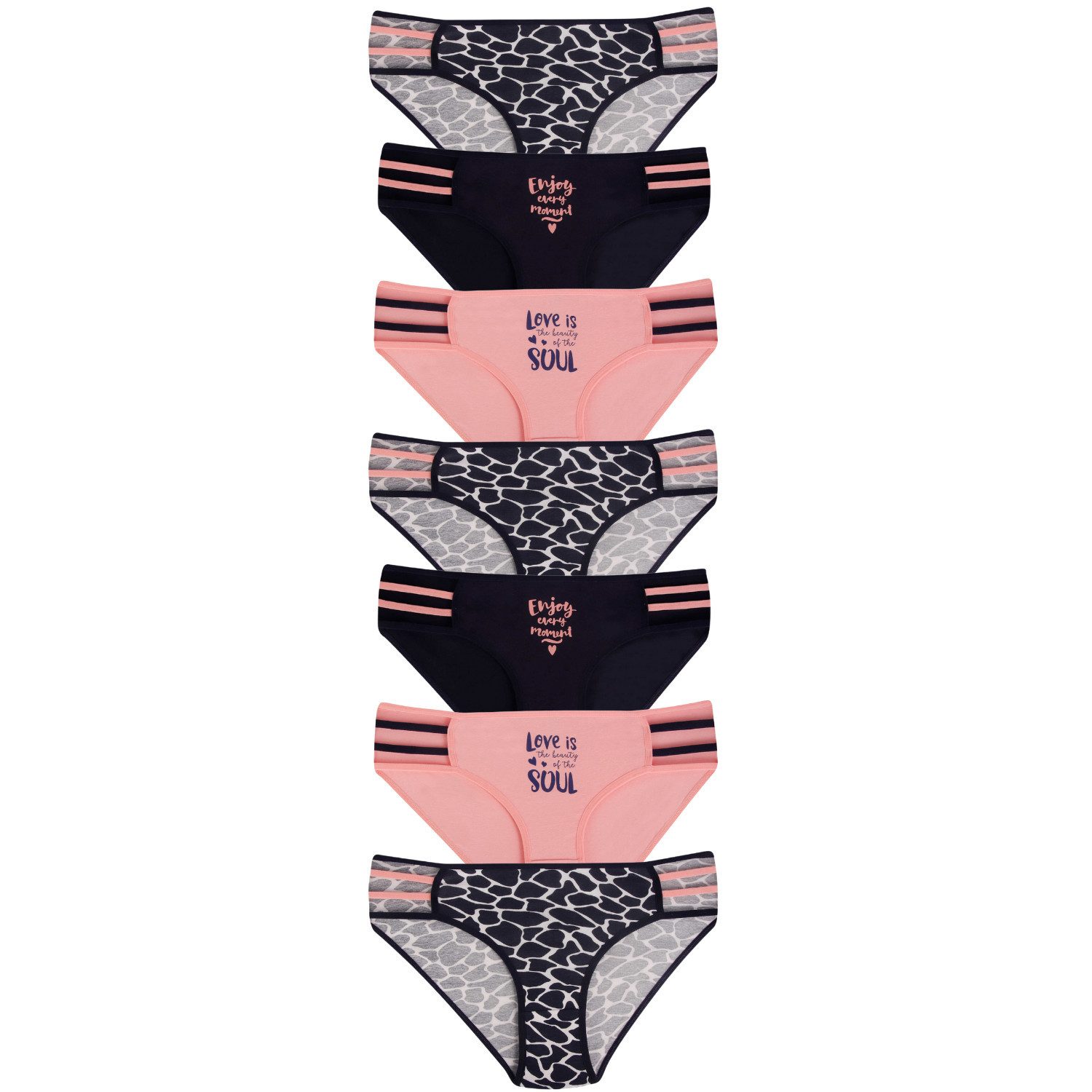 Dominant Bikinislip Damenunterwäsche (Packung, 7-St) aus elastischer Baumwo günstig online kaufen